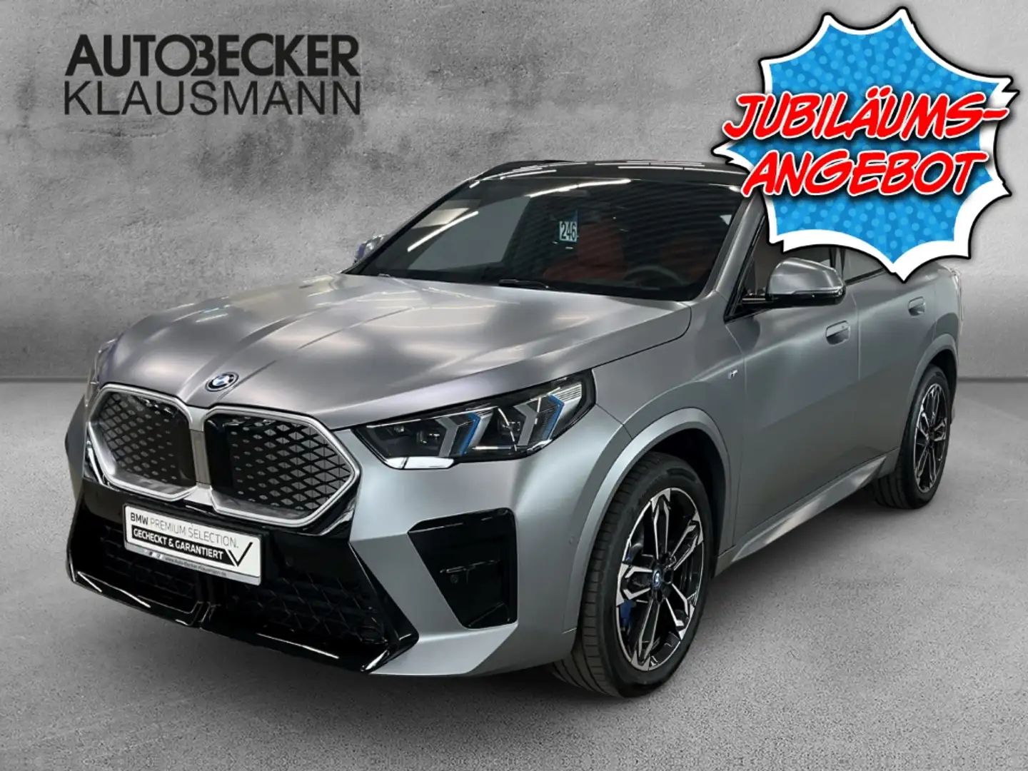 BMW X2 eDrive20 M Sport 19'' HUD AHK-klappbar El. Panodac Gris - 1