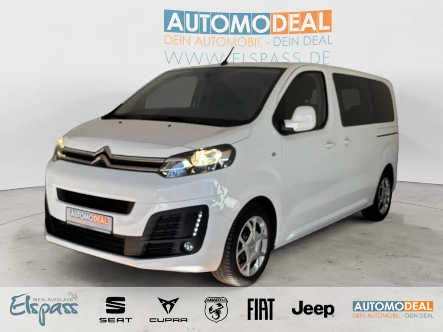 Citroen Spacetourer Feel M AUTOMATIK AHK TEMPOMAT APPLE/ANDROID PDC BL Blanc - 1