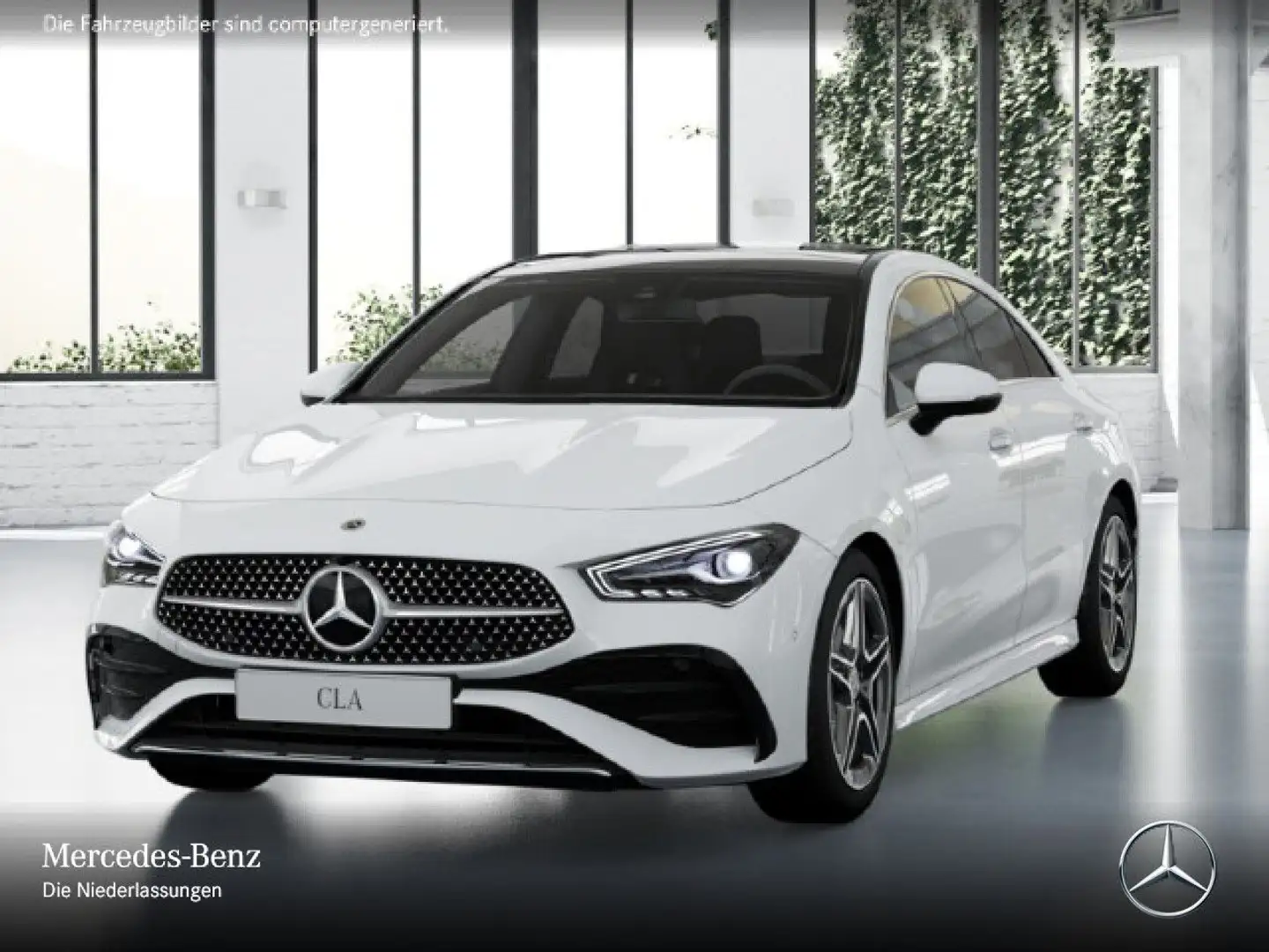 Mercedes-Benz CLA 200 AMG+PANO+LED+KAMERA+TOTW+KEYLESS+7G Blanc - 2