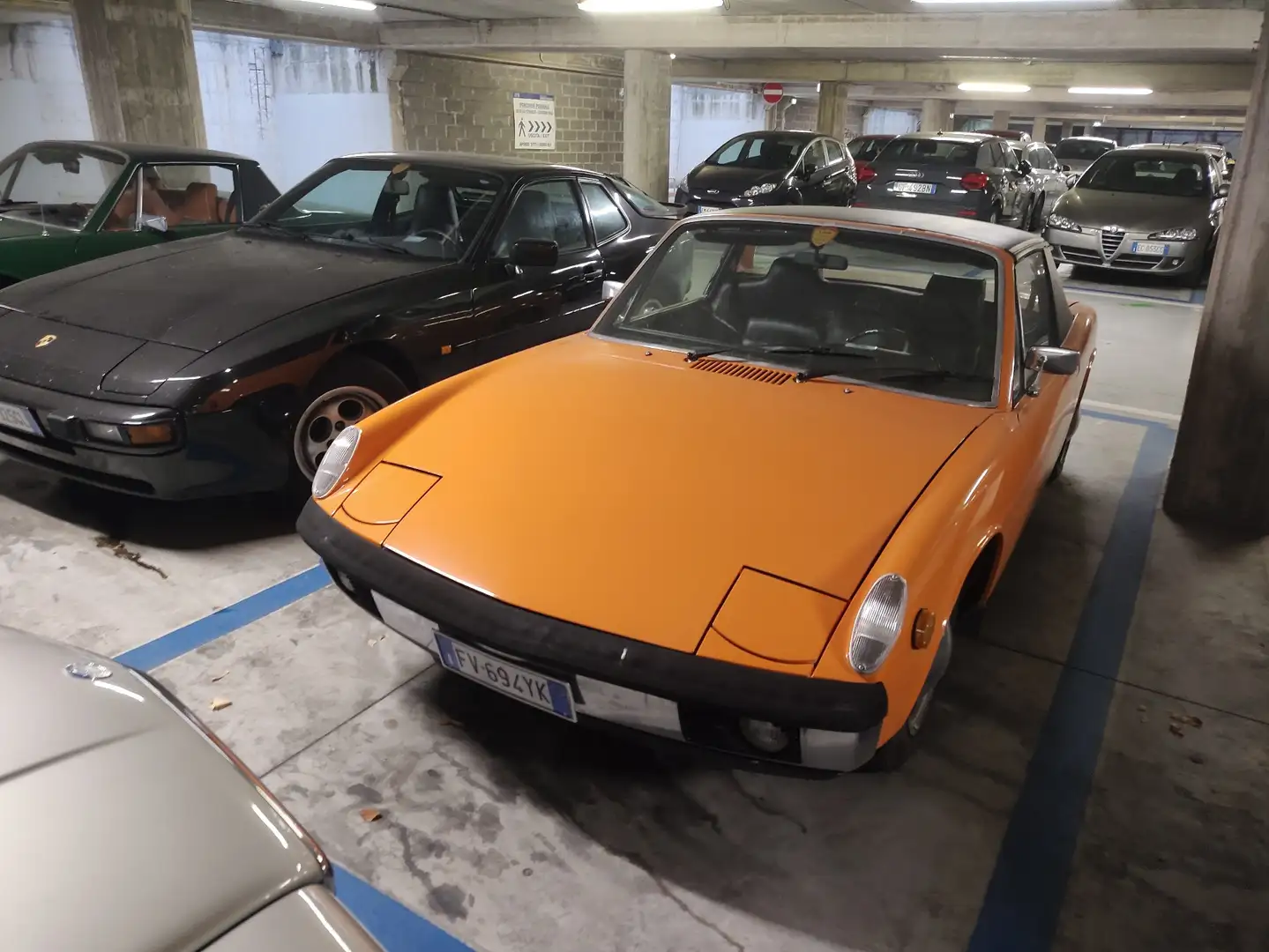 Porsche 914 Targa Portocaliu - 1