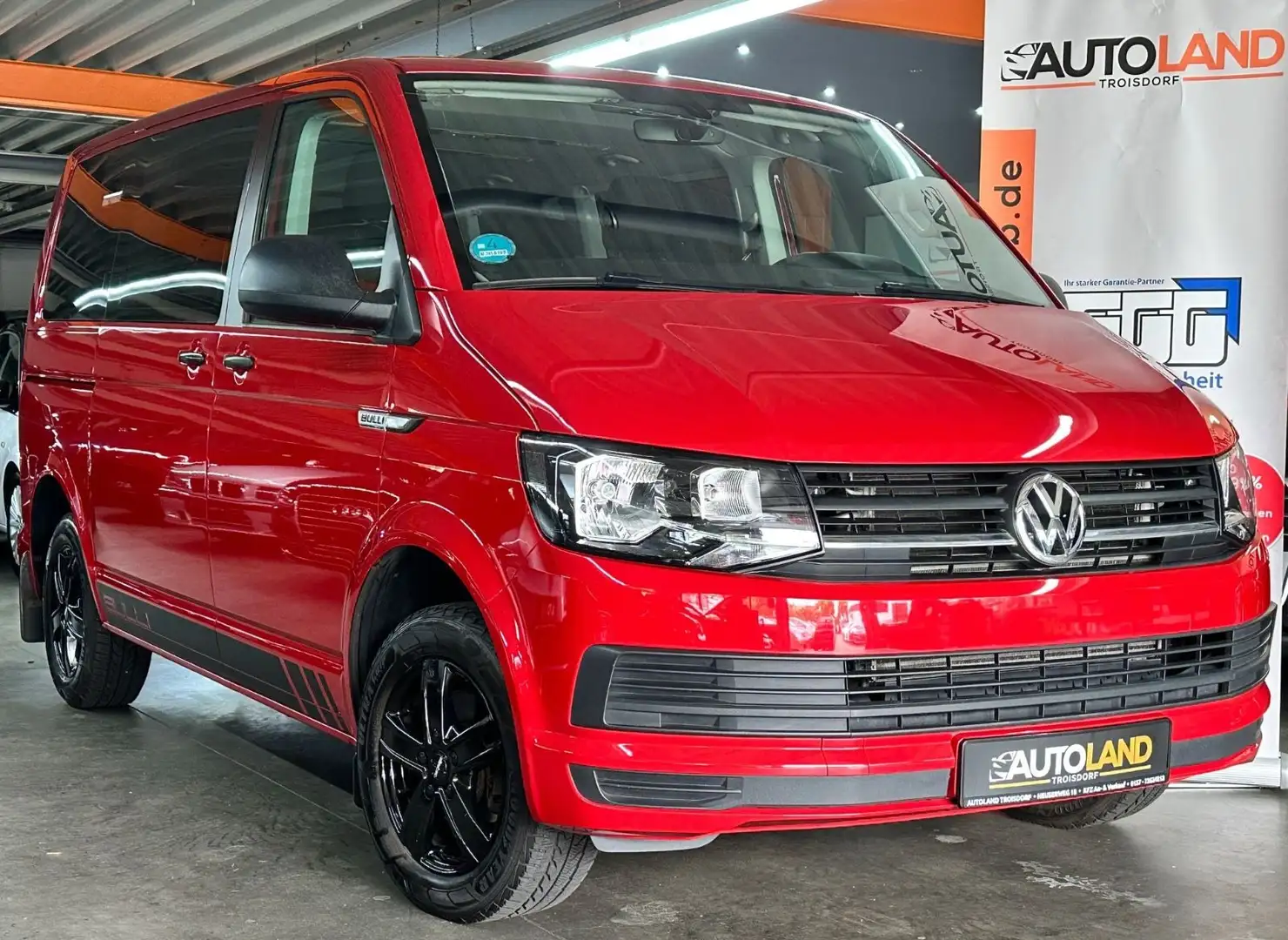 Volkswagen T6 Transporter T6 Multivan*Trendl*Nur64TKM*6-Sitzer*Kamera*AHK* Rot - 1