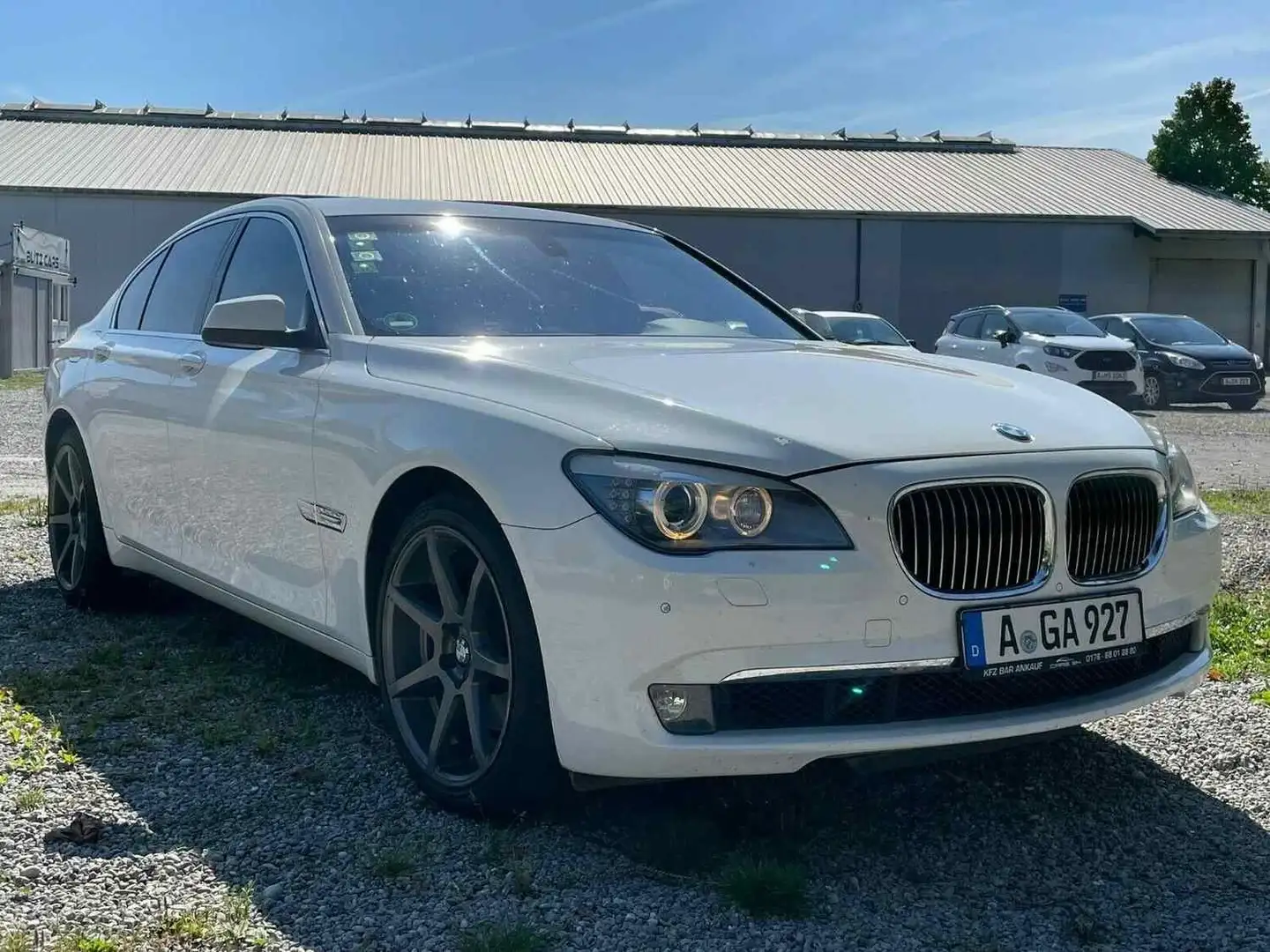 BMW 730 730d Blanc - 1