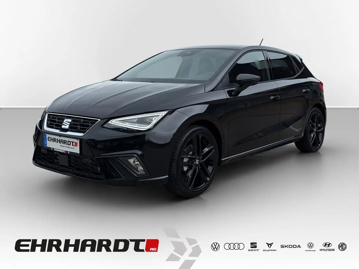 SEAT Ibiza 1.0 TSI DSG FR Black Edition VIRTUAL*NAVI*LED*P... Noir - 1