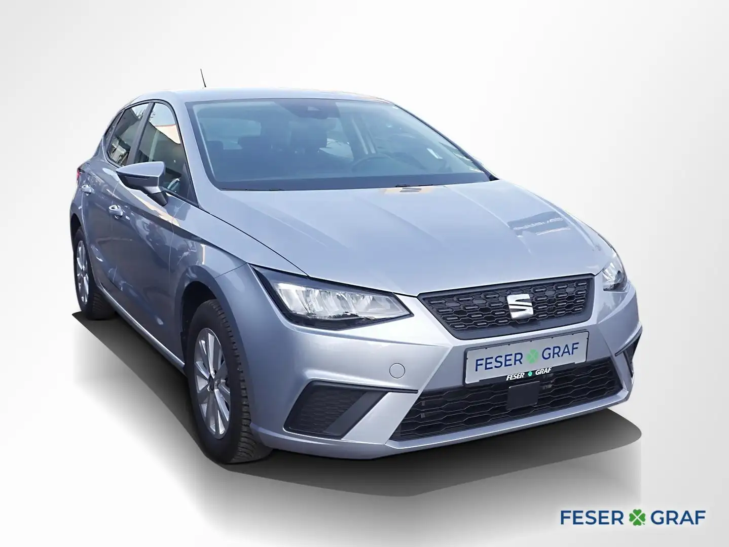 SEAT Ibiza 1.0 TSI Style Pro ACC Full Link LED Sitzh. Argent - 2