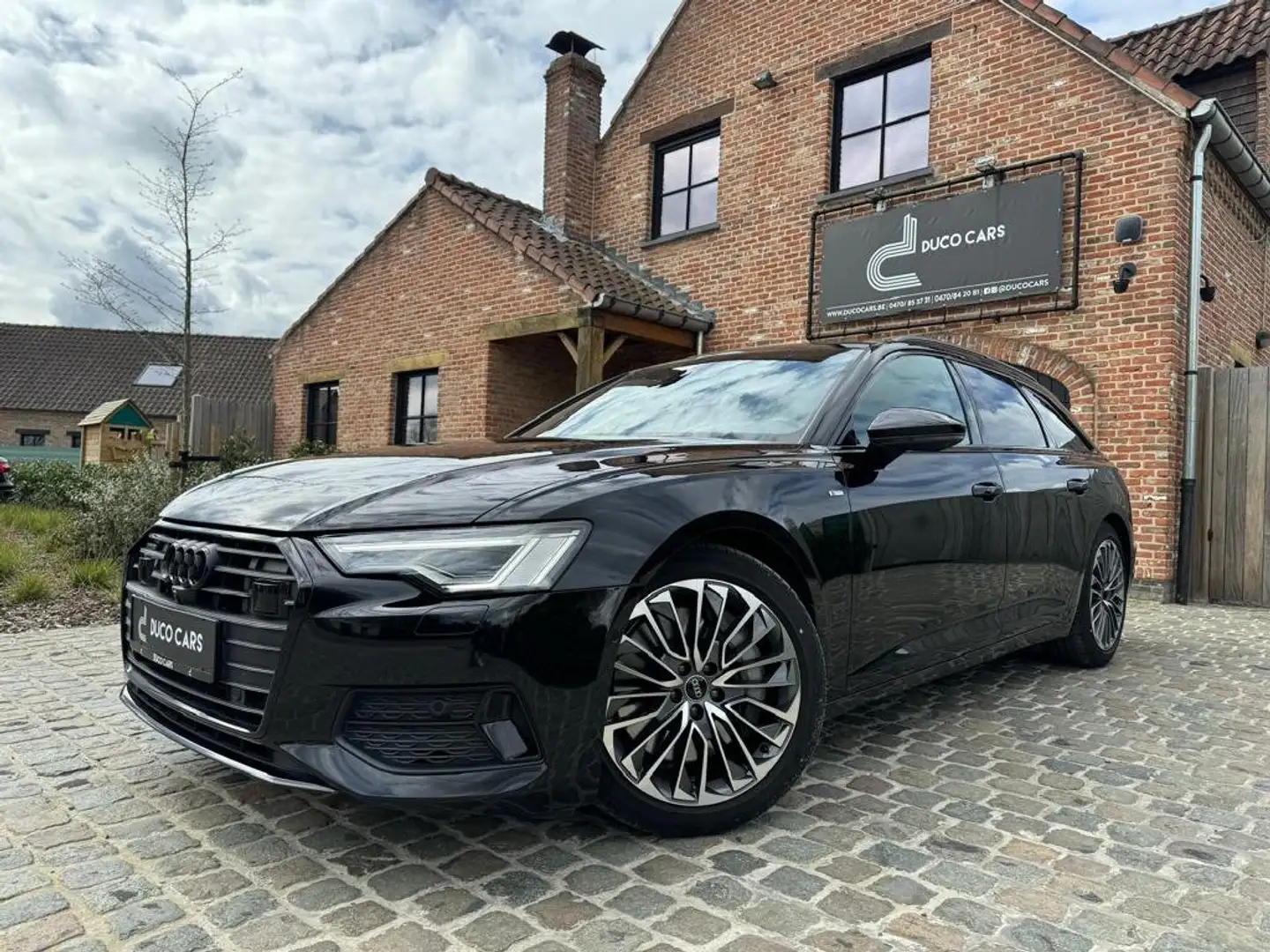 Audi A6 Avant 50 TFSIe ~ Quattro ~ S-line ~ BTW aftrekbaar Black - 1