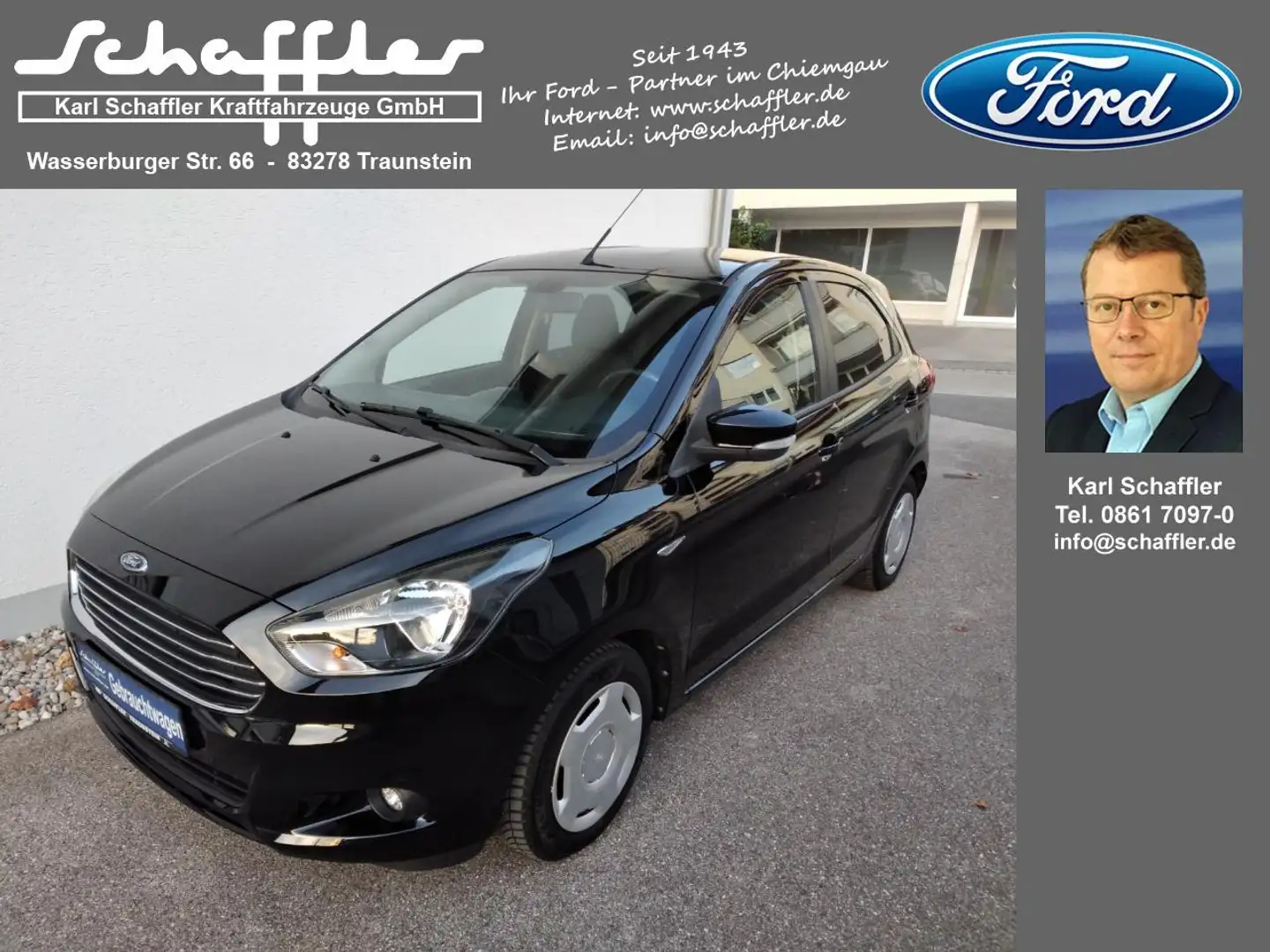 Ford Ka/Ka+ Cool & Sound Noir - 1