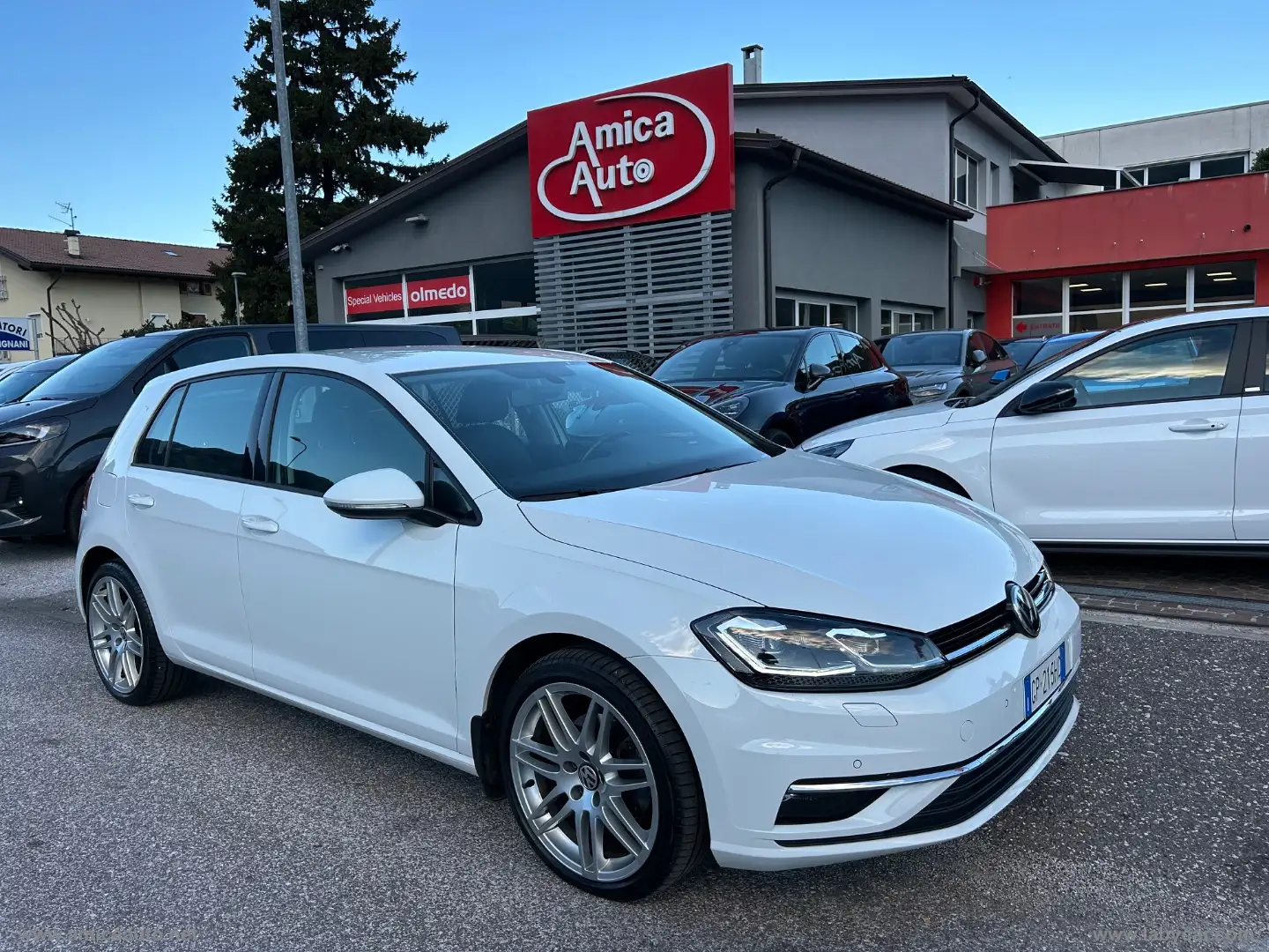 Volkswagen Golf 2.0 TDI DSG 5p. 4MOT. Highline BMT Bianco - 2