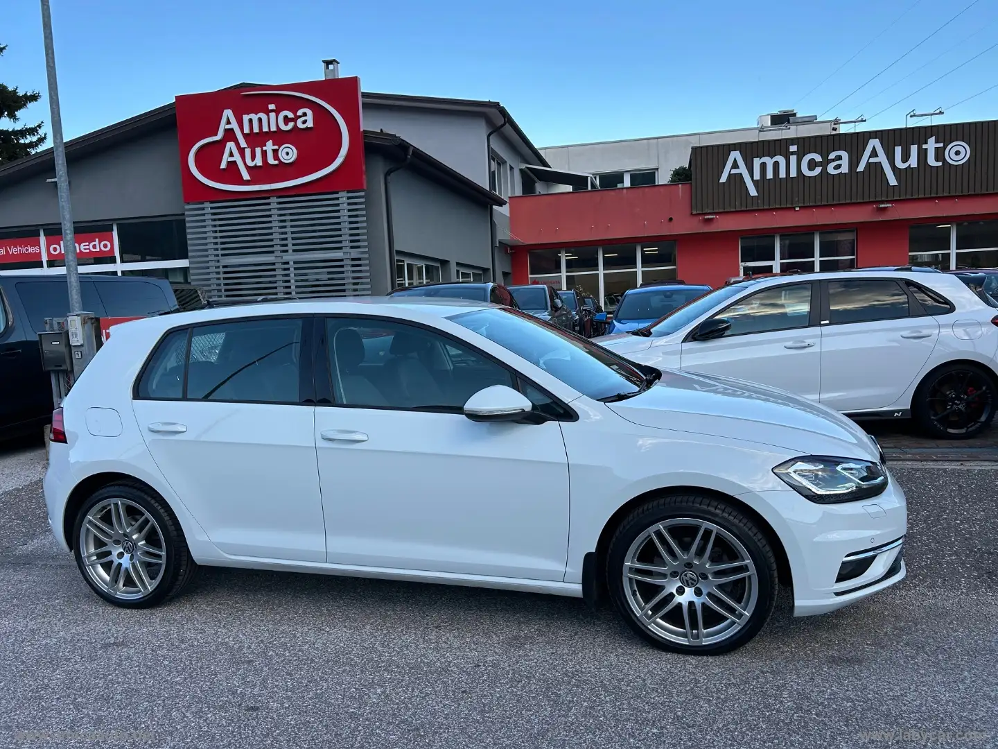 Volkswagen Golf 2.0 TDI DSG 5p. 4MOT. Highline BMT Blanc - 1