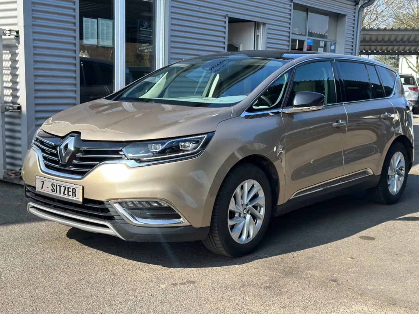 Renault Espace V Intens 7/SITZER+AUTOMATIK+PANO+NAVI Beige - 2