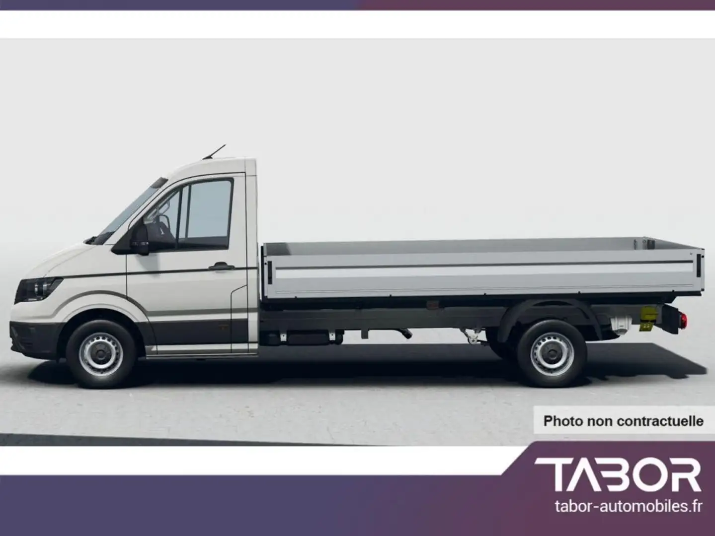 Volkswagen Crafter Pritsche 35 2.0 TDI 140 AT8 Blanc - 2