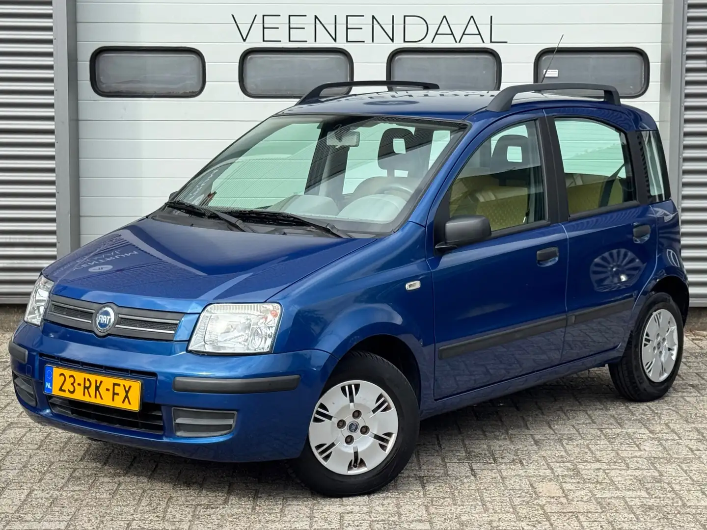Fiat Panda 1.2 Dynamic NWE APK-80.000 KM NAP Blauw - 2