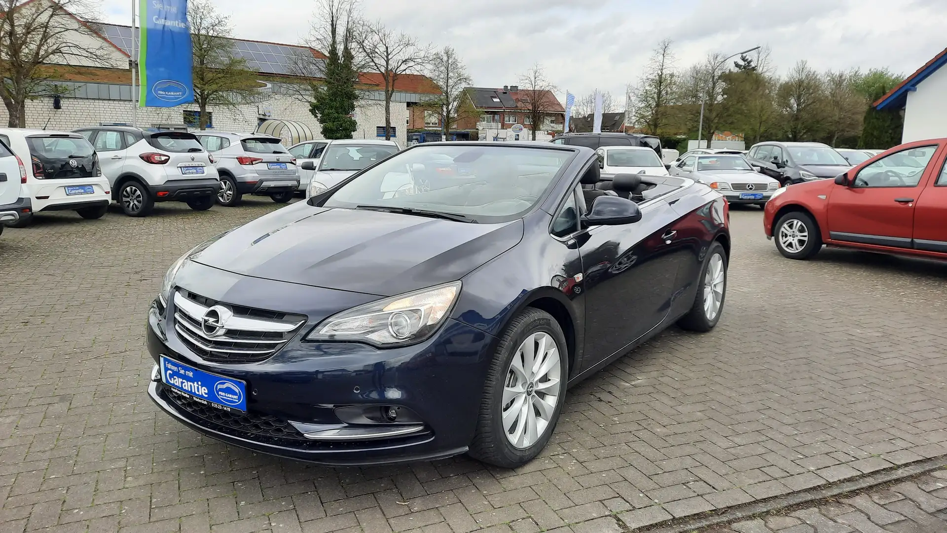 Opel Cascada Innovation ecoFlex  *TEILLEDER/NAVI/AHK* Bleu - 1