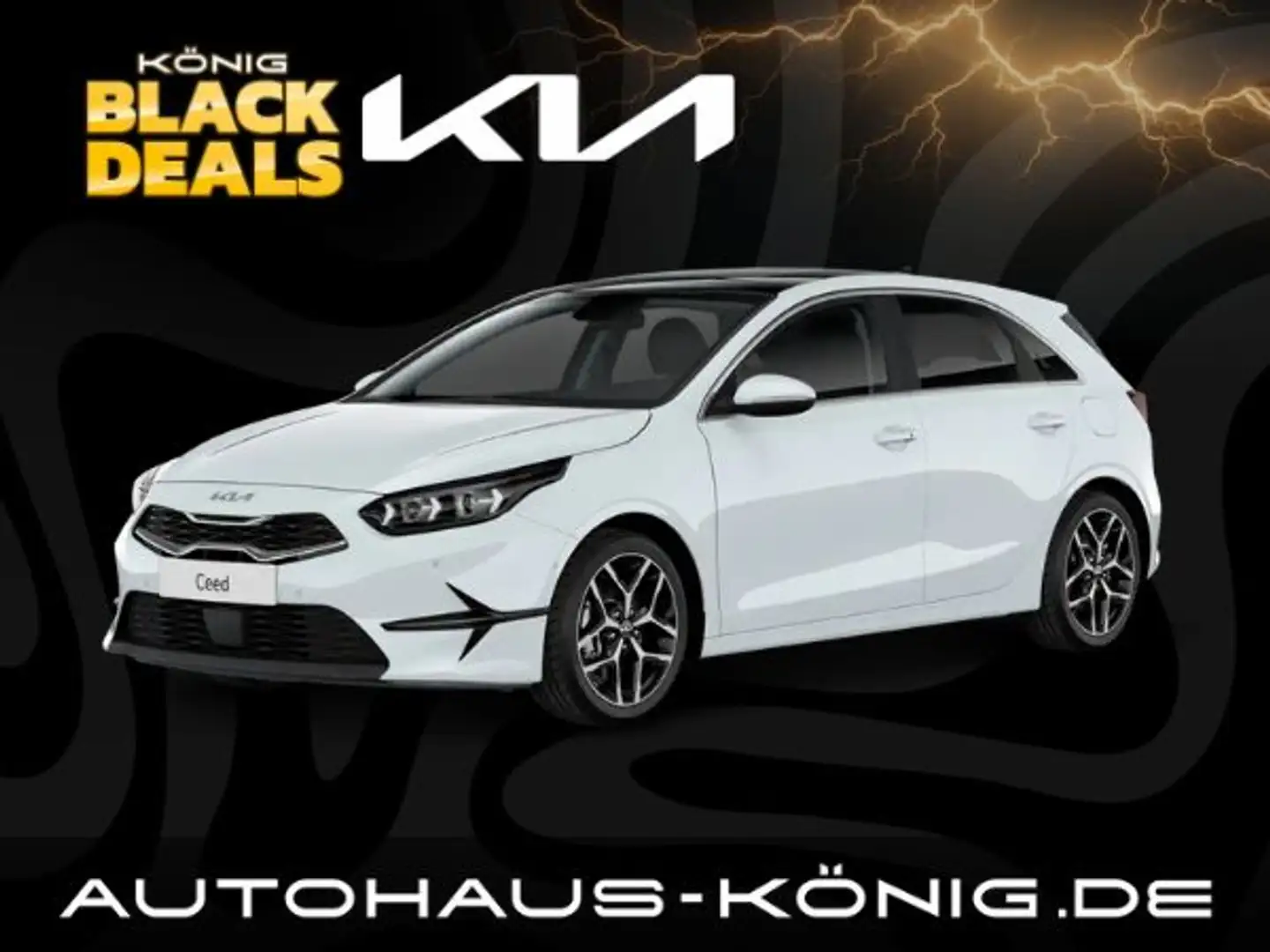 Kia Ceed / cee'd VISION Komfort + | König Black Deals 2025 🖤 | AUTO Blanc - 1