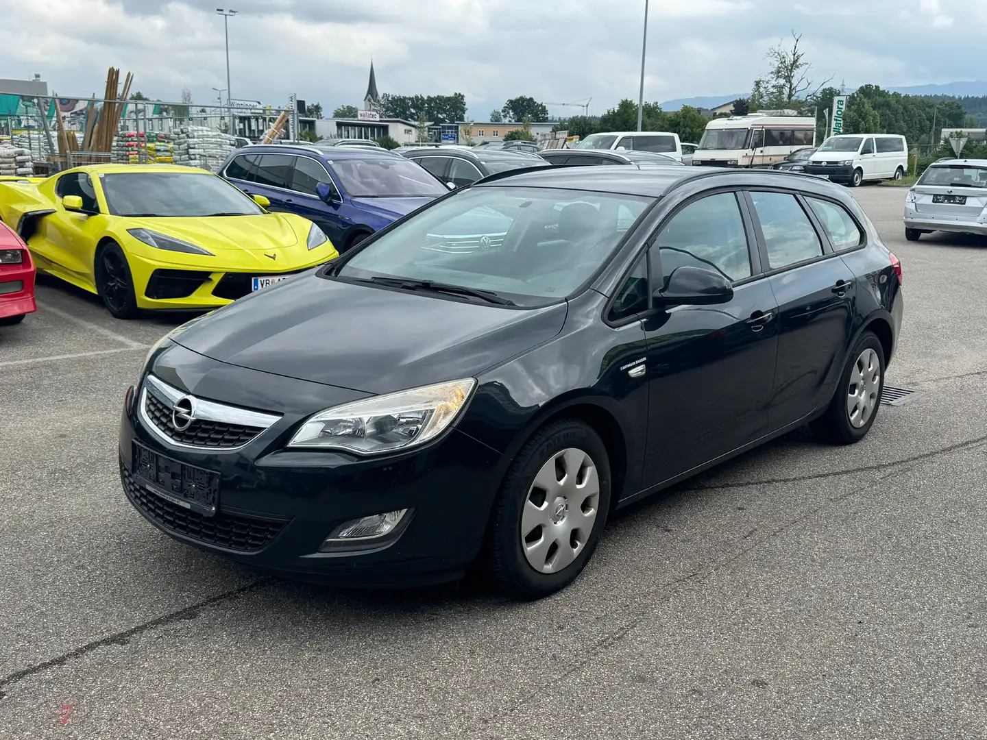 Opel Astra Selection Zwart - 1
