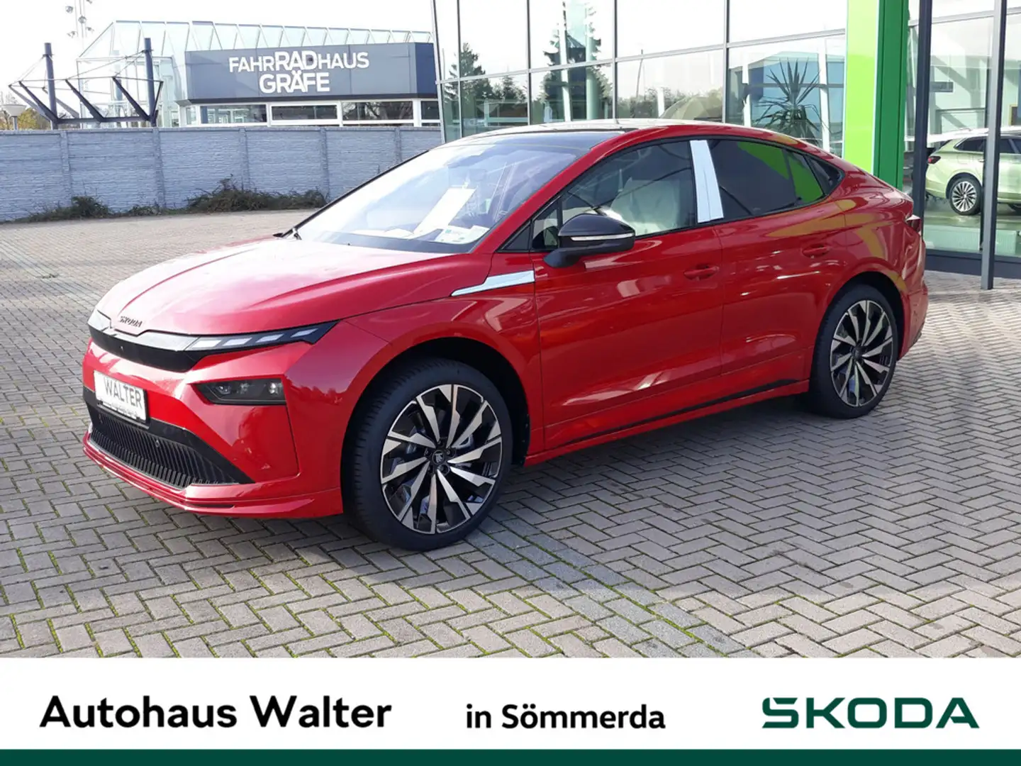 Skoda Enyaq 85 Coupe Sportline Rot - 1
