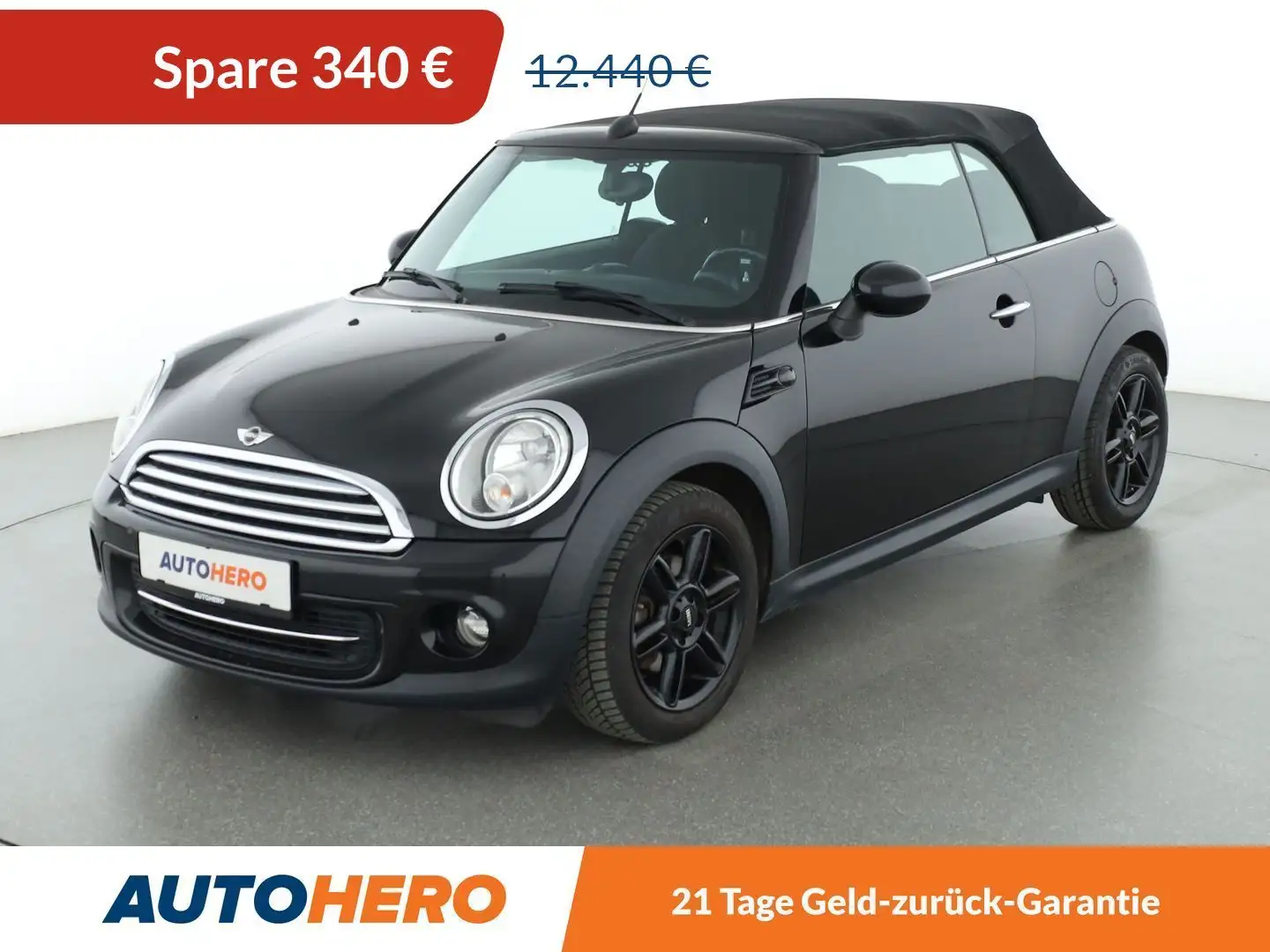 MINI Cooper Cabrio Cooper *NAVI*TEMPO*PDC*KLIMA* Schwarz - 1