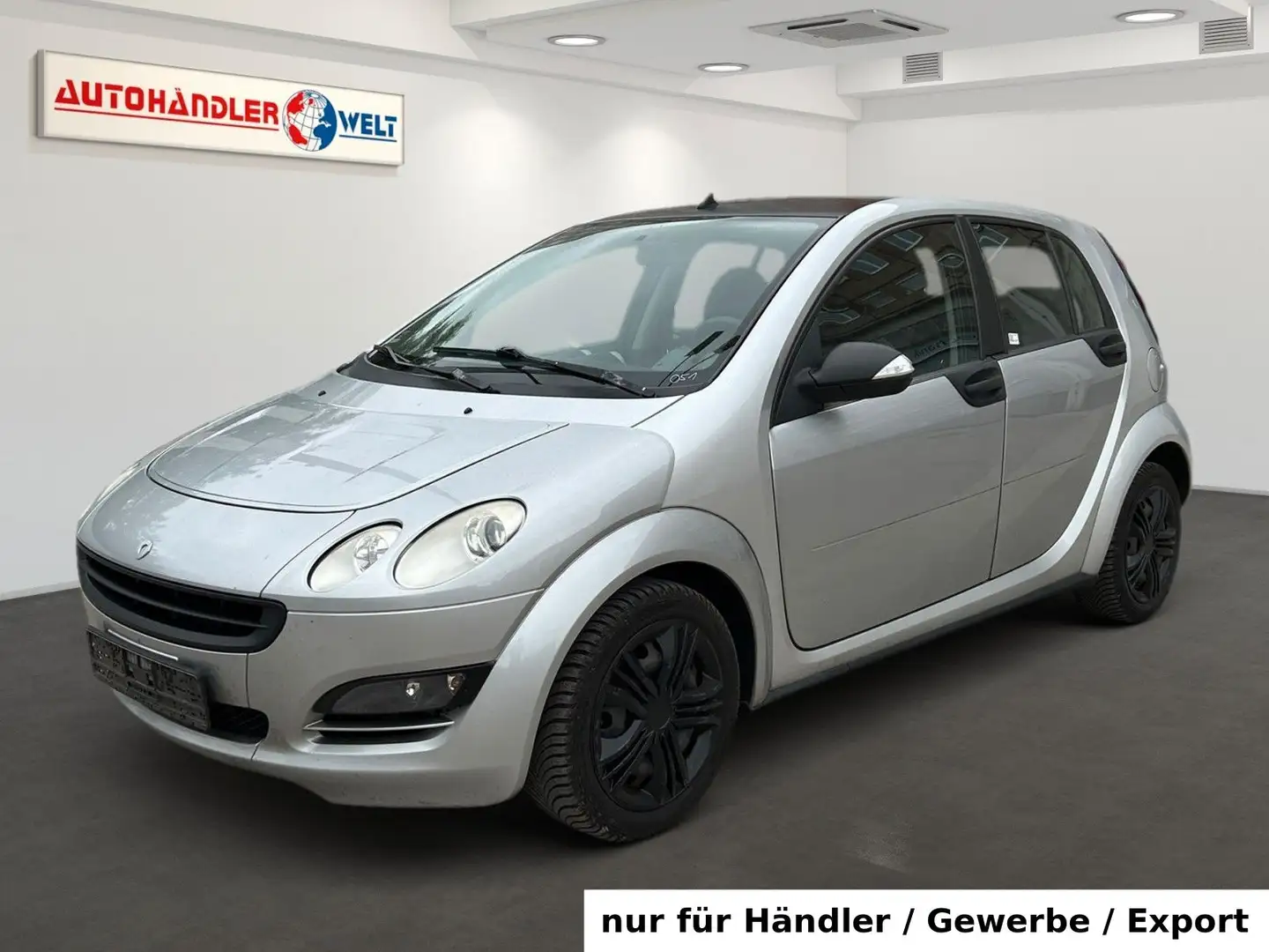 smart forFour Automatik Klima Pano Zilver - 1