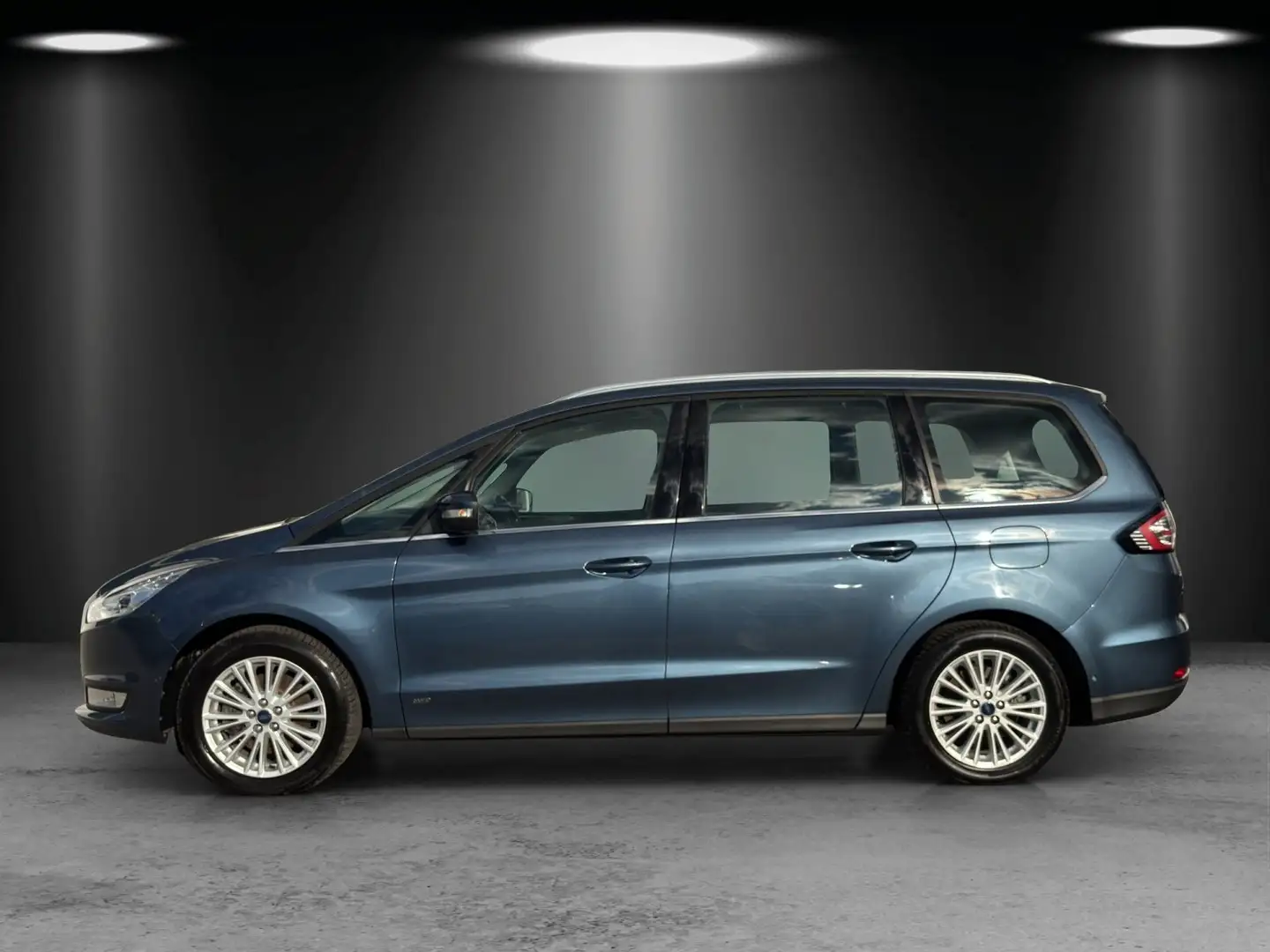 Ford Galaxy 2.0 EcoBlue Titanium AWD/AHK/PANO-DACH/7S Bleu - 2