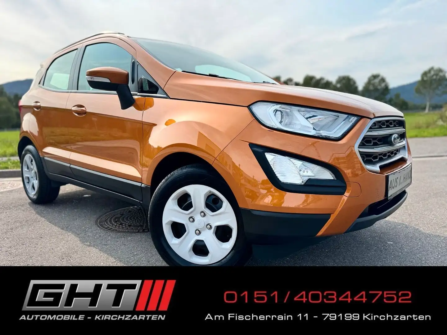 Ford EcoSport Cool & Connect Navi Klima Winter-Paket Orange - 1
