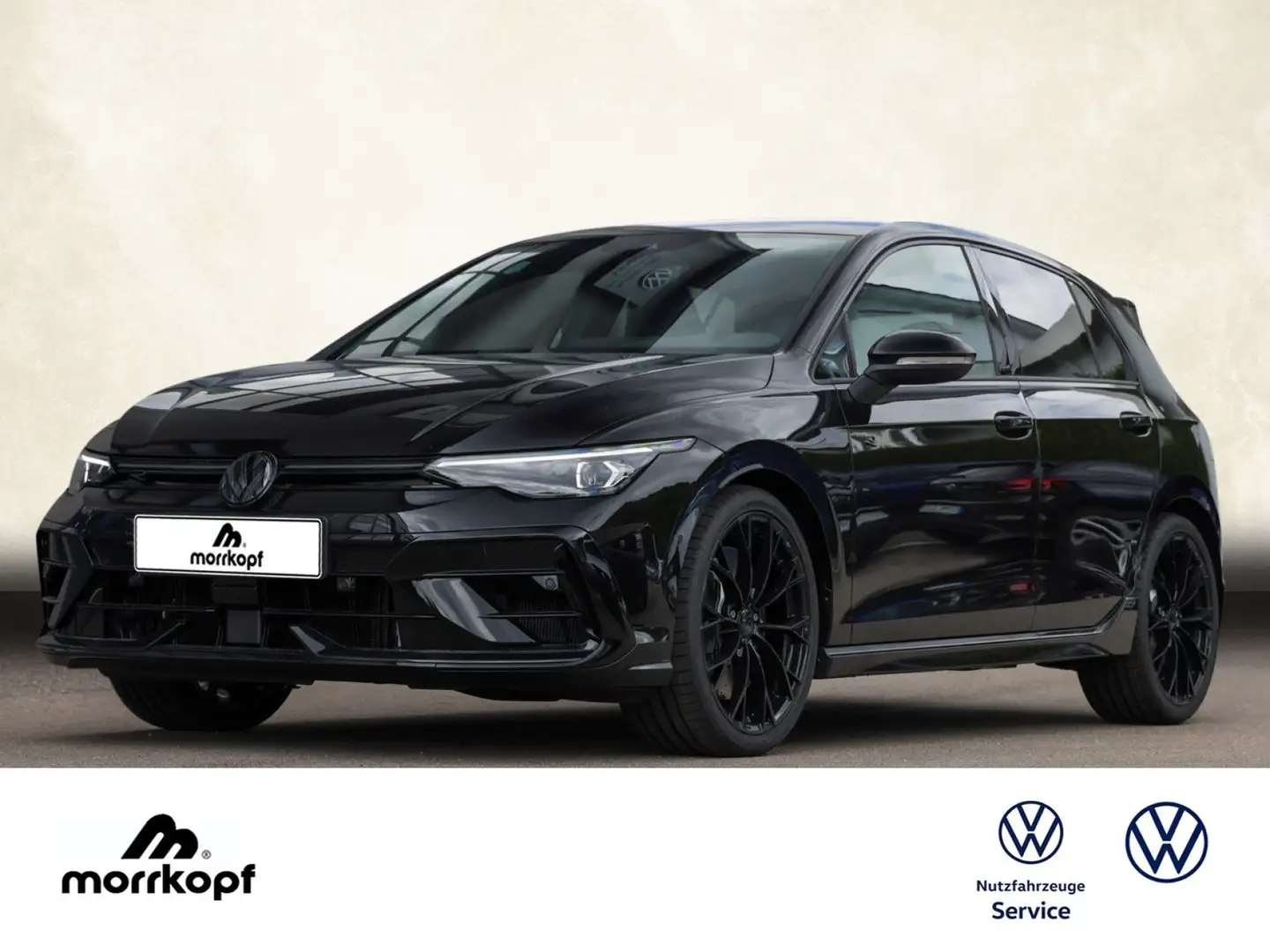 Volkswagen Golf R 2.0TSI +BLACK EDITION+4MOTION+ Bluetooth Schwarz - 1