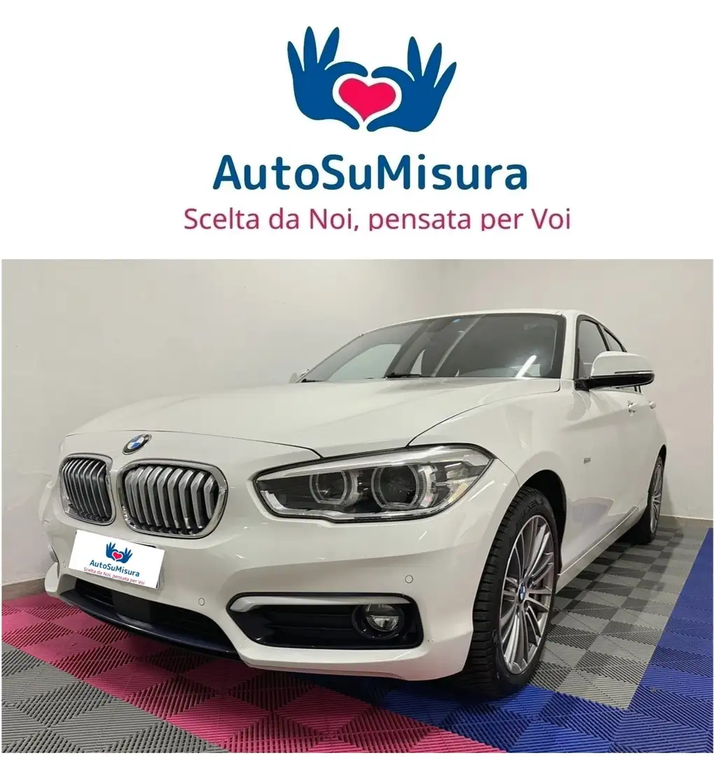BMW 116 116d Urban 5p auto Blanc - 2