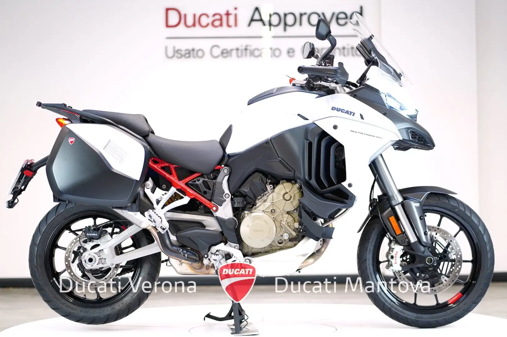 Ducati Multistrada V4 S Multistrada V4 S Full - solo 4.375 km Bianco - 1