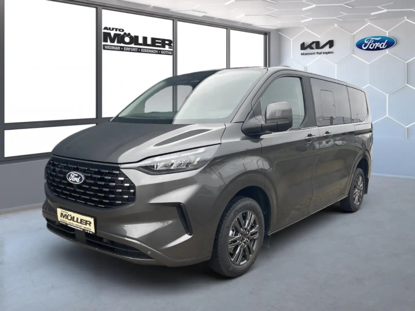 Ford Tourneo Custom 2.0 320L1 TITANIUM Navi LED  Fernlichtass. Gris - 2