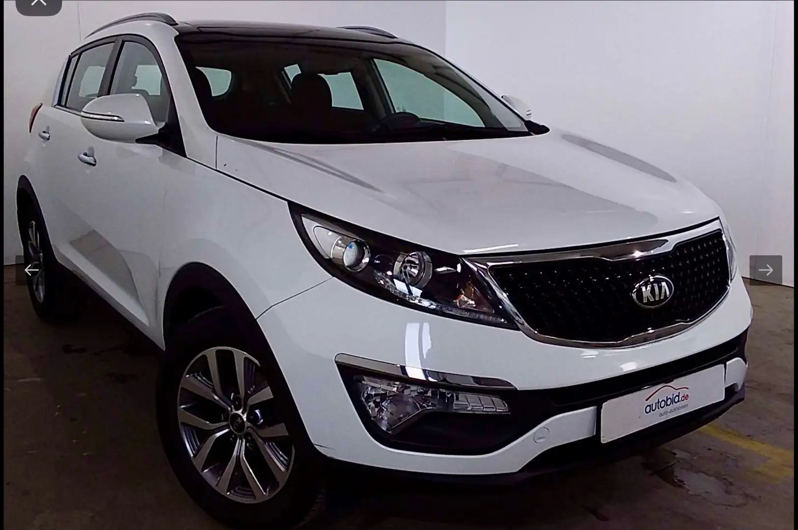 Kia Sportage 1,6 GDI Automatik GETRIEBESCHADEN Weiß - 1