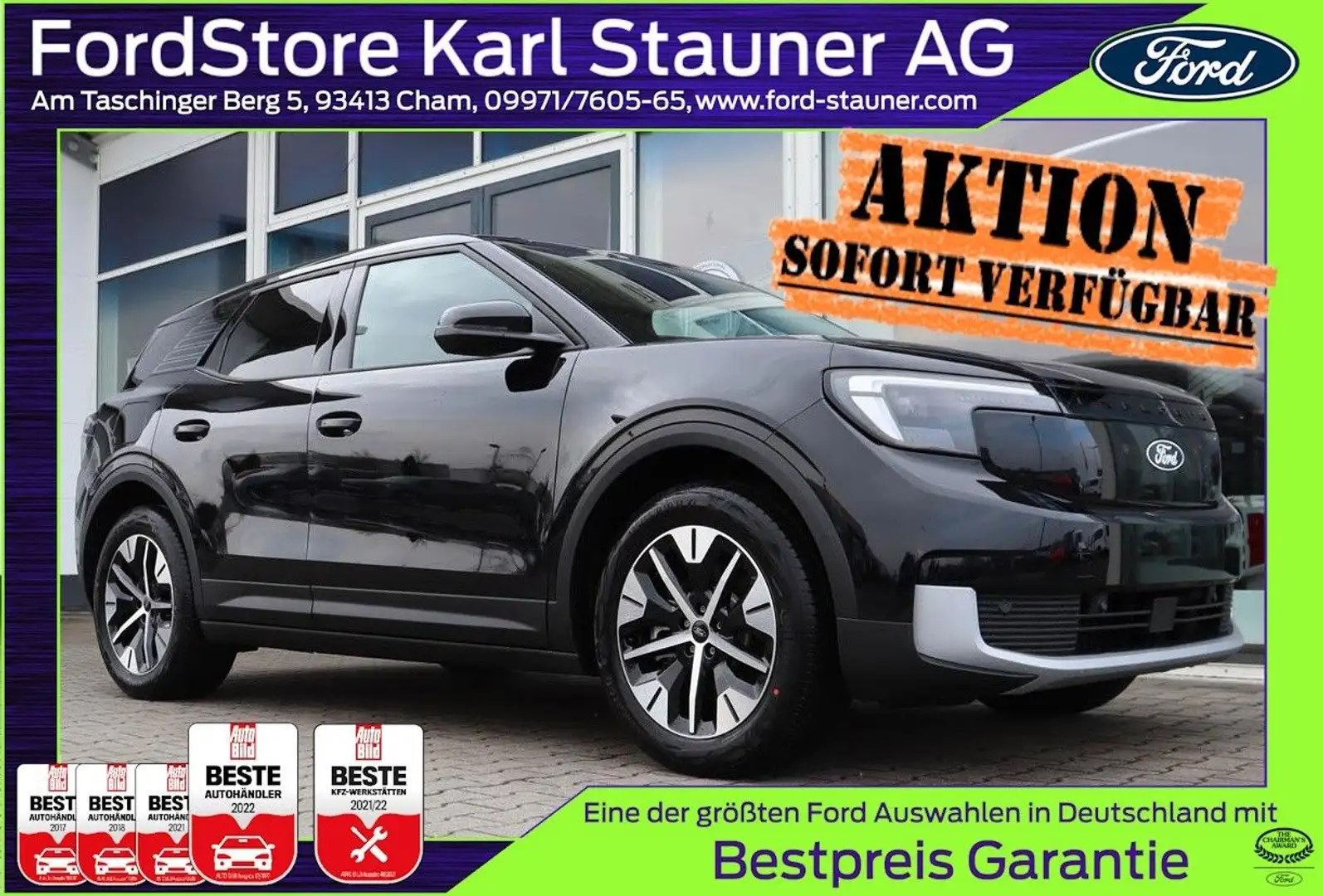 Ford Explorer 77 kWh RWD SOFORT VERFÜGBAR 0% FIN* Nero - 1