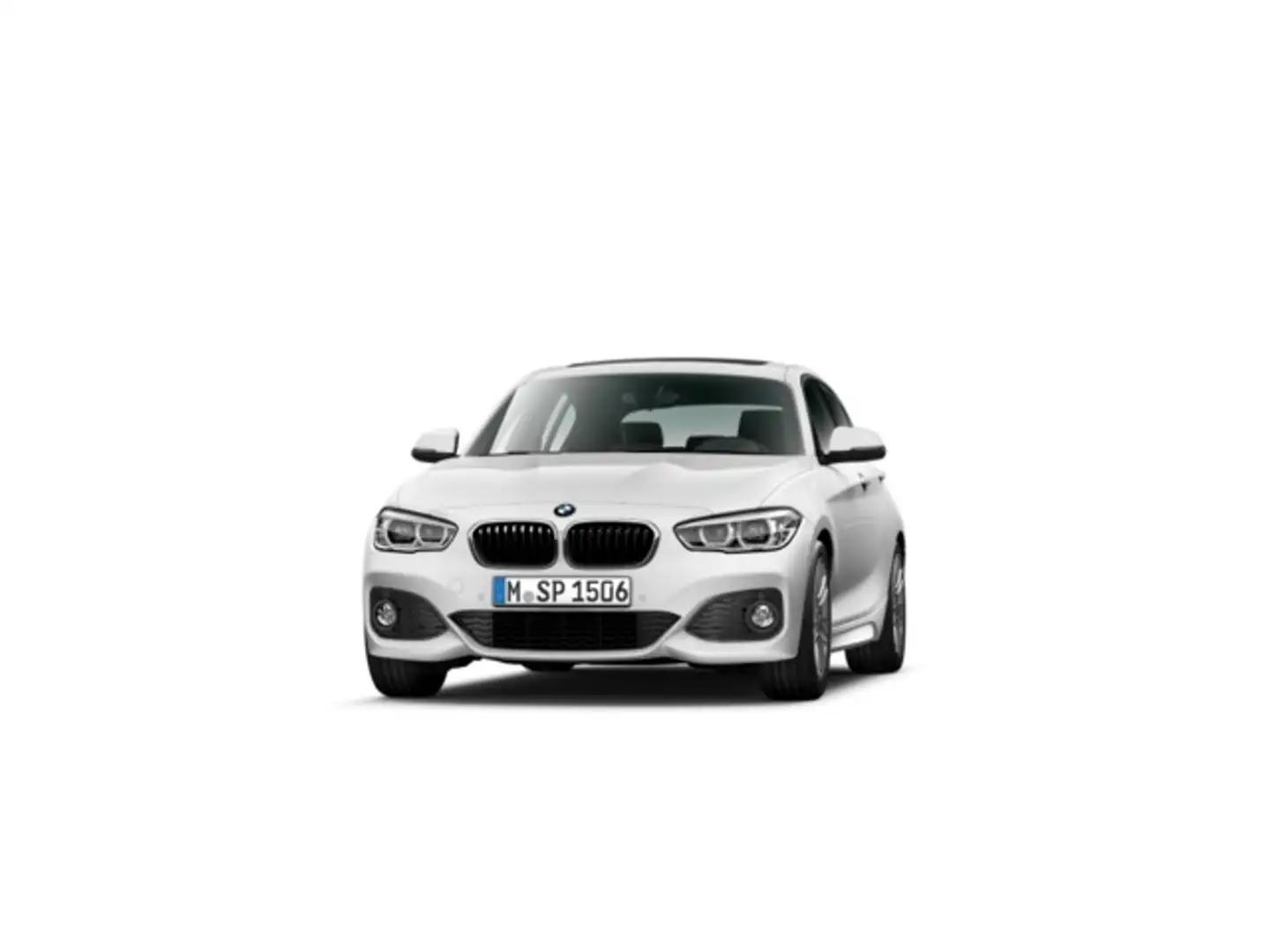 BMW 118 118i Blanc - 1