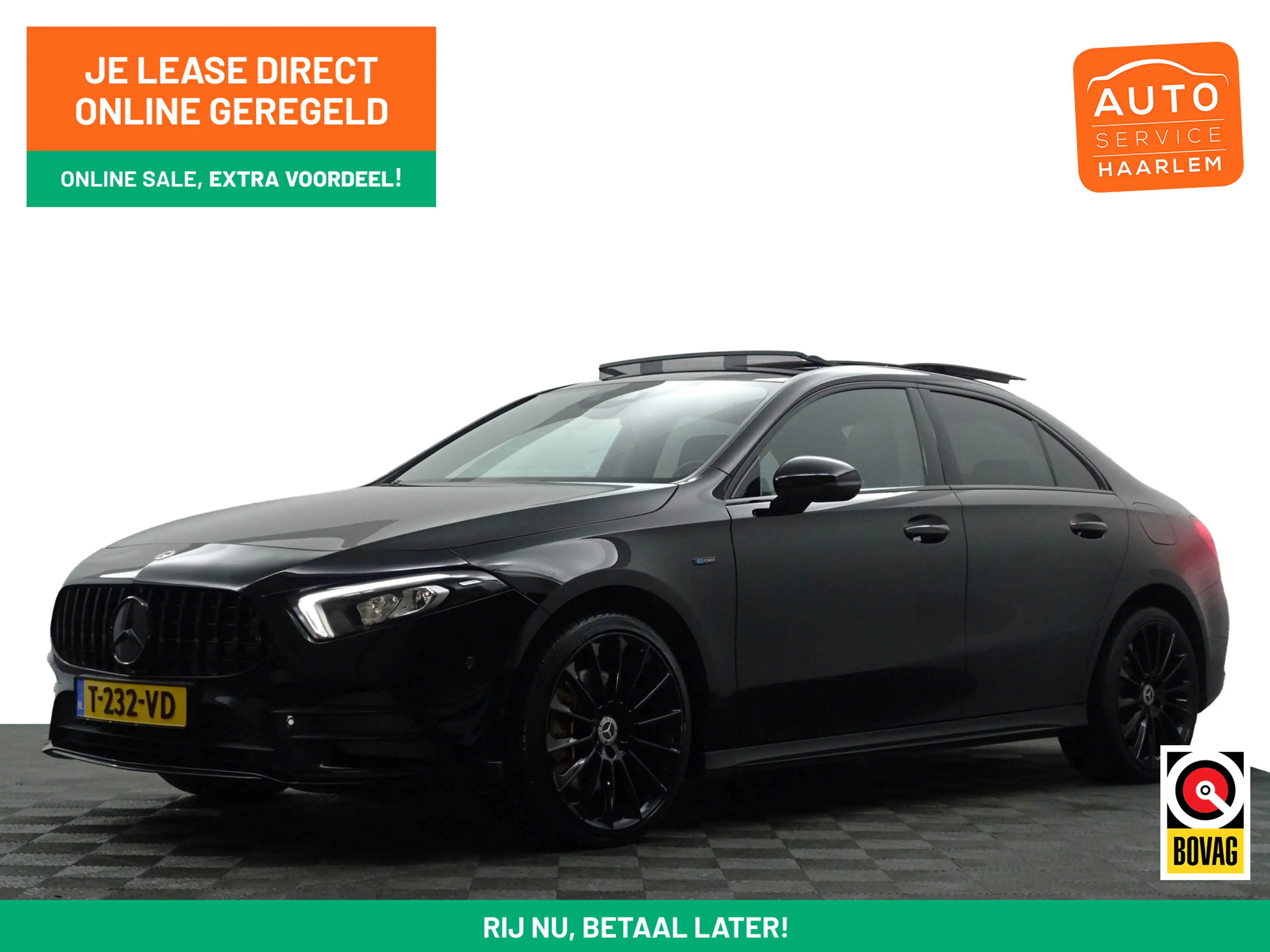 Mercedes-Benz A 250 e AMG Premium Plus Aut- Panoramadak, Sfeerverlicht