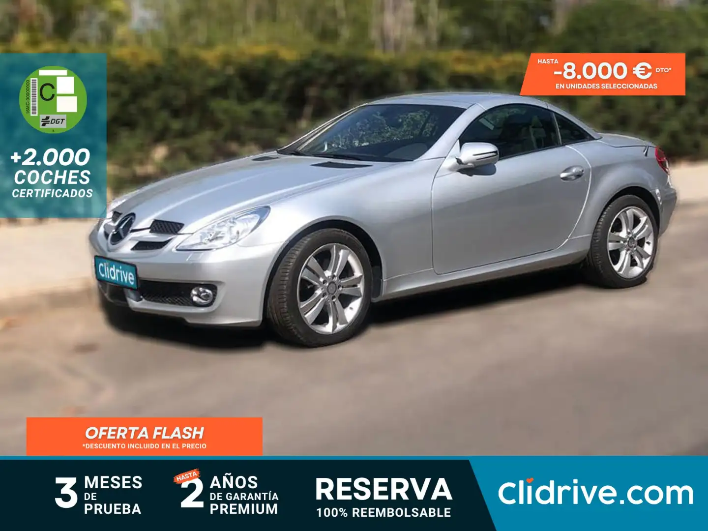 Mercedes-Benz SLK 200 K Gris - 1