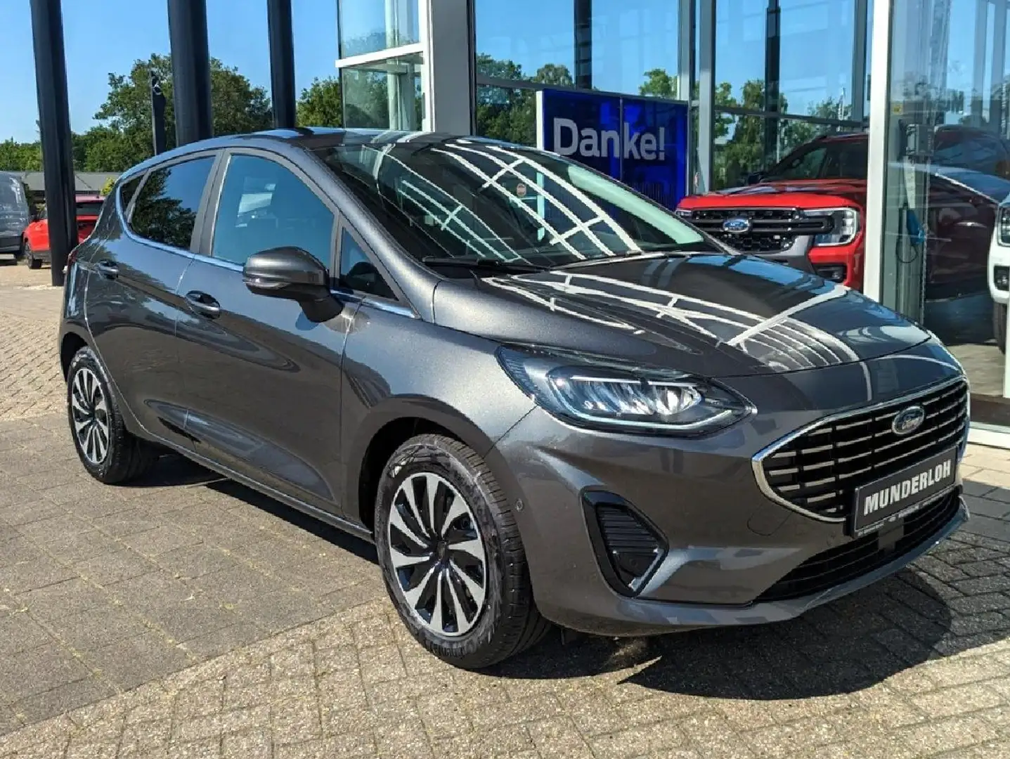 Ford Fiesta Titanium MHEV Grau - 2