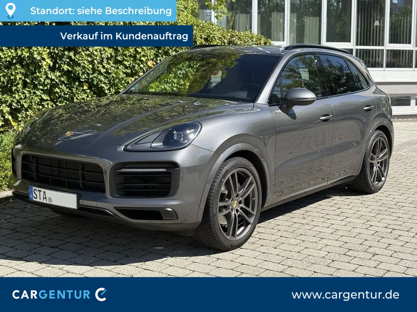 Porsche Cayenne Sport Design SpoSi Luft LED El.Heckkl. Navi AUT PD Negro - 1