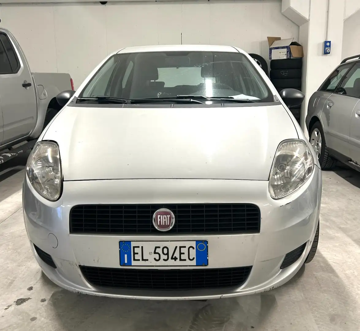 Fiat Grande Punto Grande Punto 5p 1.3 mjt 16v Actual s&s 75cv Argento - 2