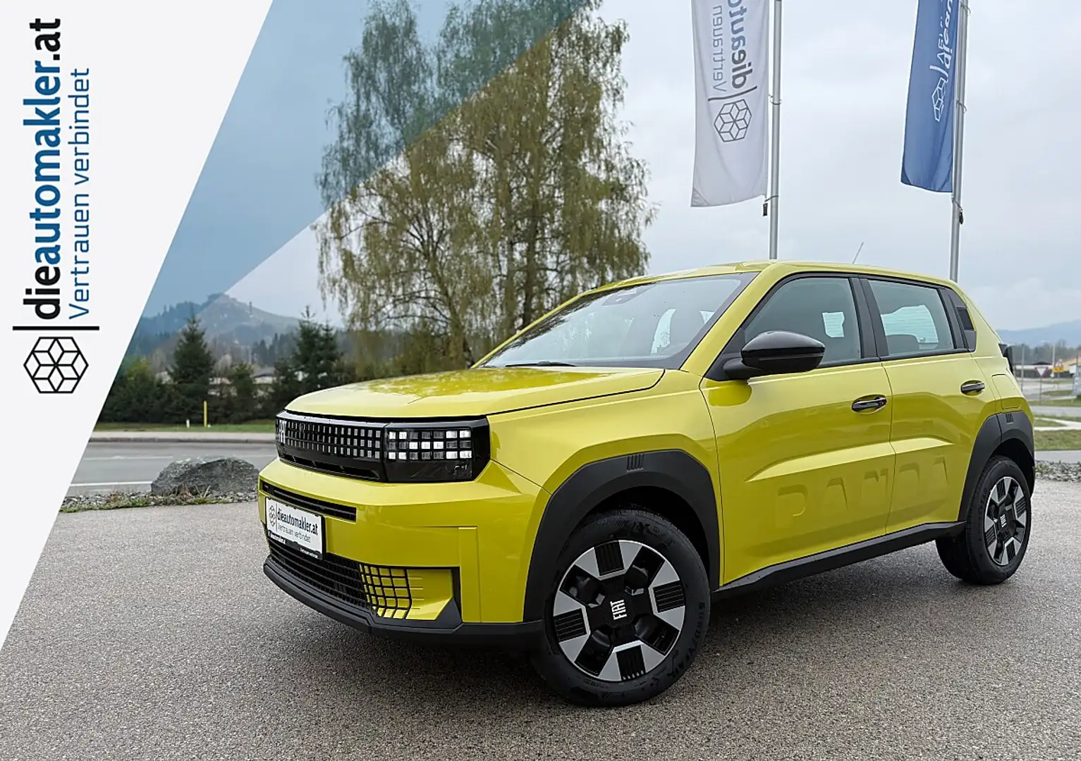 Fiat Grande Panda Hybrid mHEV 110 6-Gang eDCT Icon Gelb - 1