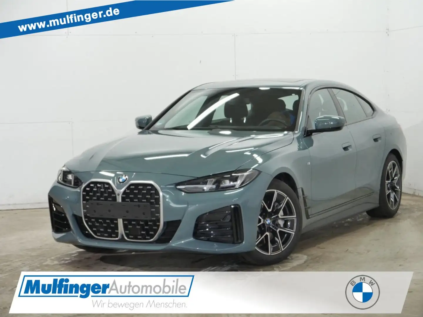 BMW 430 i xDr.GC. M Sport HUD GlasD.SuView.KomfZ.HiFi Grün - 1