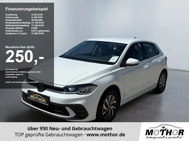 2025 Volkswagen Polo in White for sale