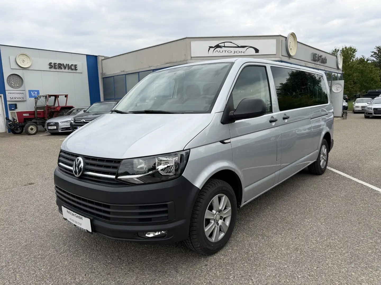 Volkswagen T6 Kombi Kombi lang*PickerlNEU*li+reSchiebetür*Klima* Grau - 1