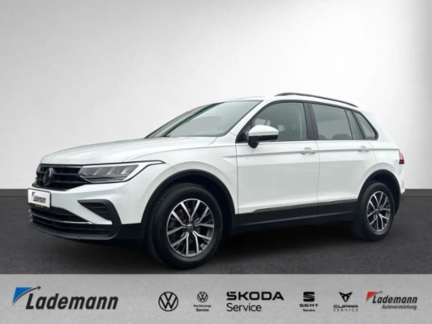 Volkswagen Tiguan 2.0 TDI DSG AHK+LED+NAVI+HEAD-UP+ACC+SIHZ Weiß - 1