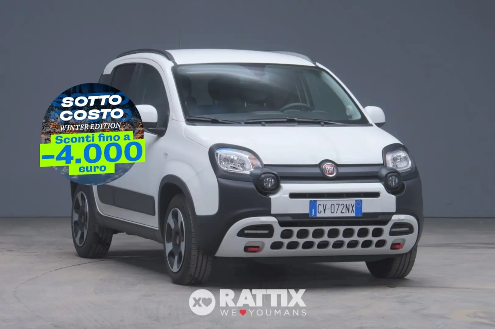Fiat Panda 1.0 Firefly Hybrid 70CV Cross 5p.ti Bianco - 1