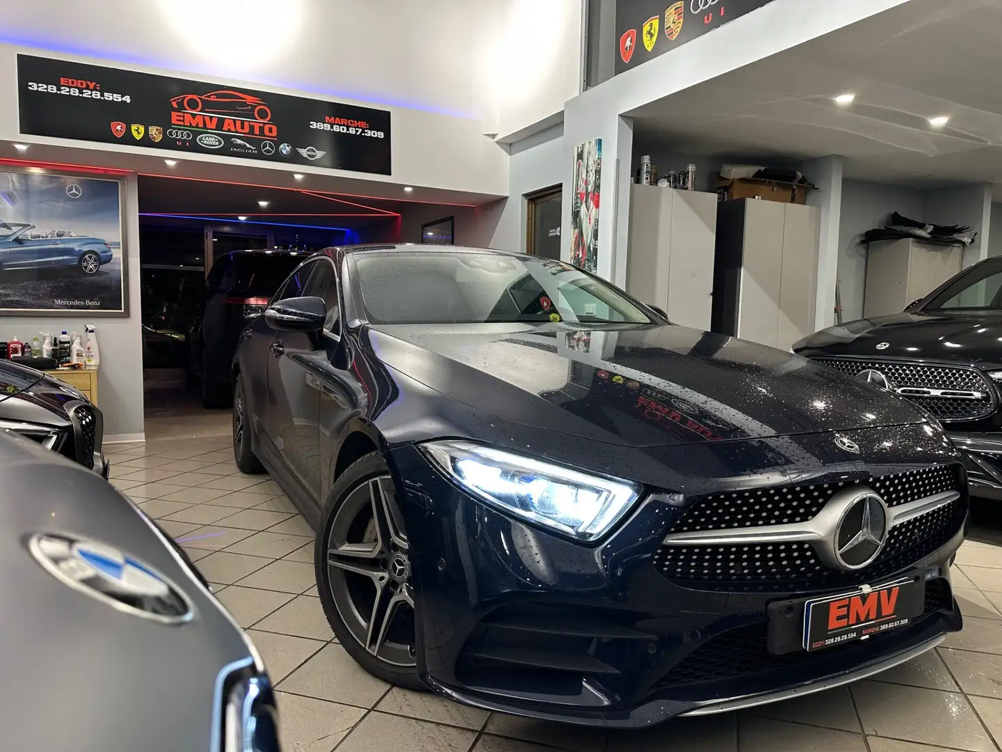 Mercedes-Benz CLS 350 d 4Matic Auto Premium Plus Blu/Azzurro - 1