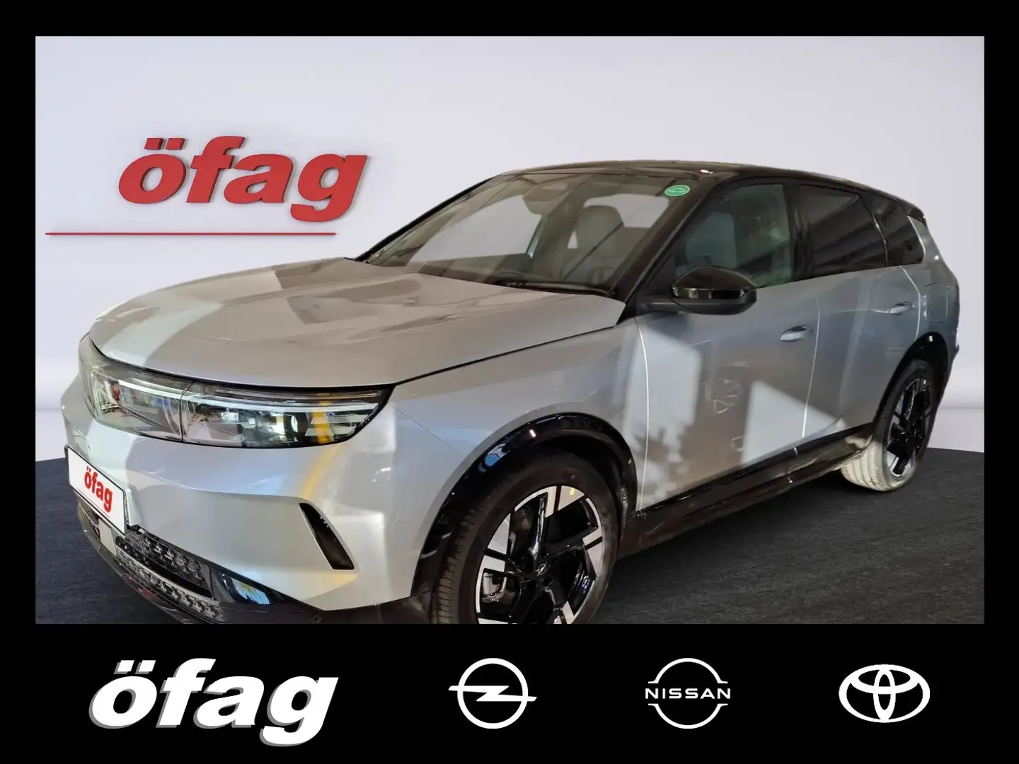 Opel Grandland Electric 73kWh GS ACC+AHK+LED+Navi+SHZ Silber - 1