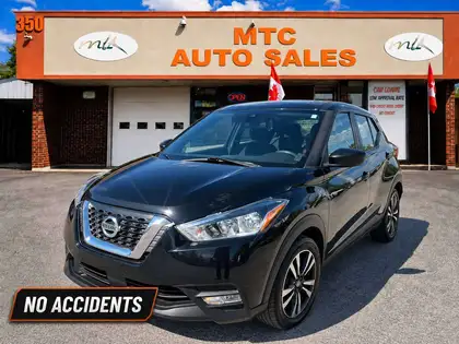 Black 2020 Nissan Kicks SUV / Crossover Front-Wheel Drive Automatic