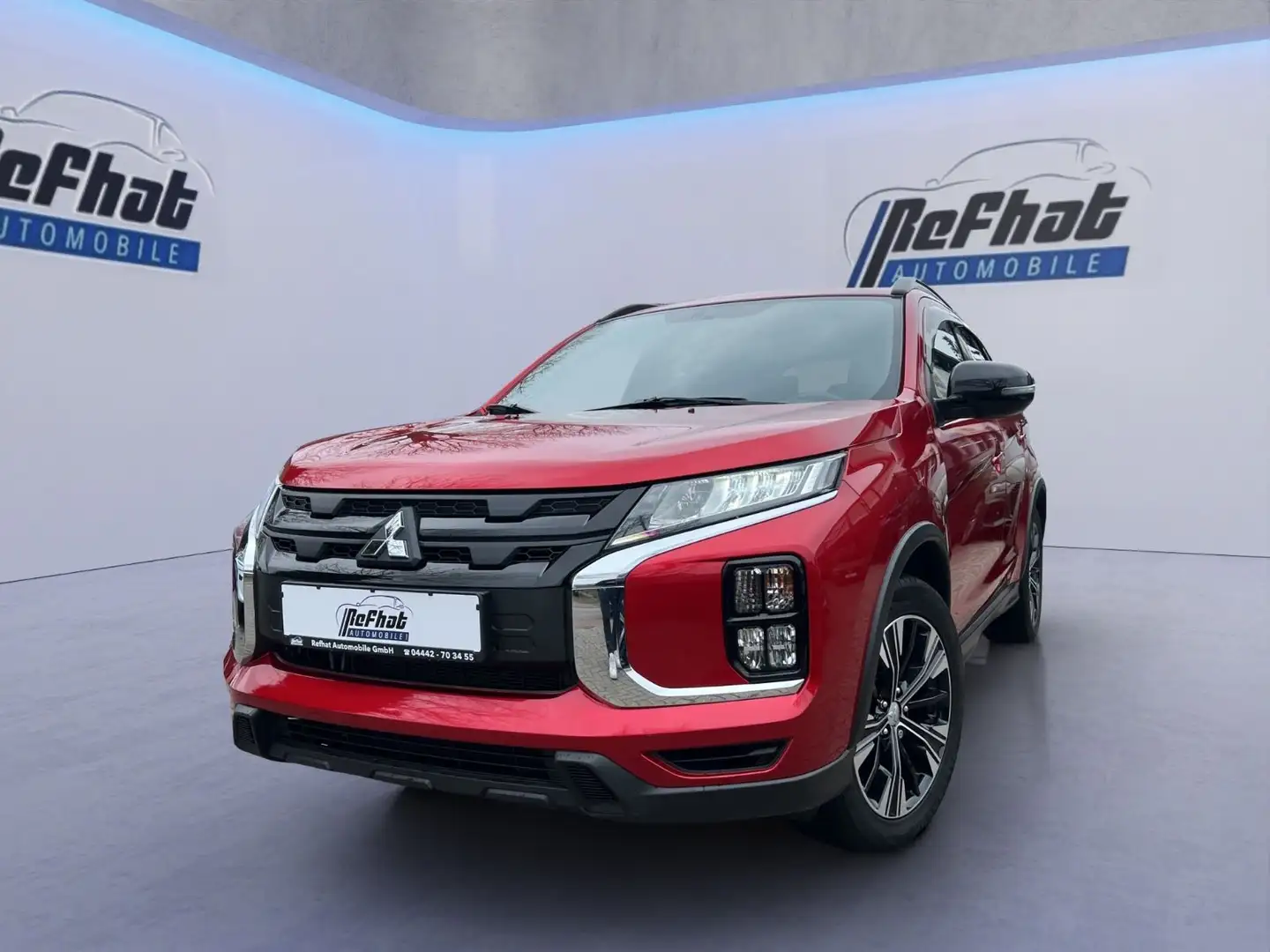 Mitsubishi ASX Spirit+ 2WD*PDC*SHZ*AHK*NAVI*ALCANTARA* Rot - 1