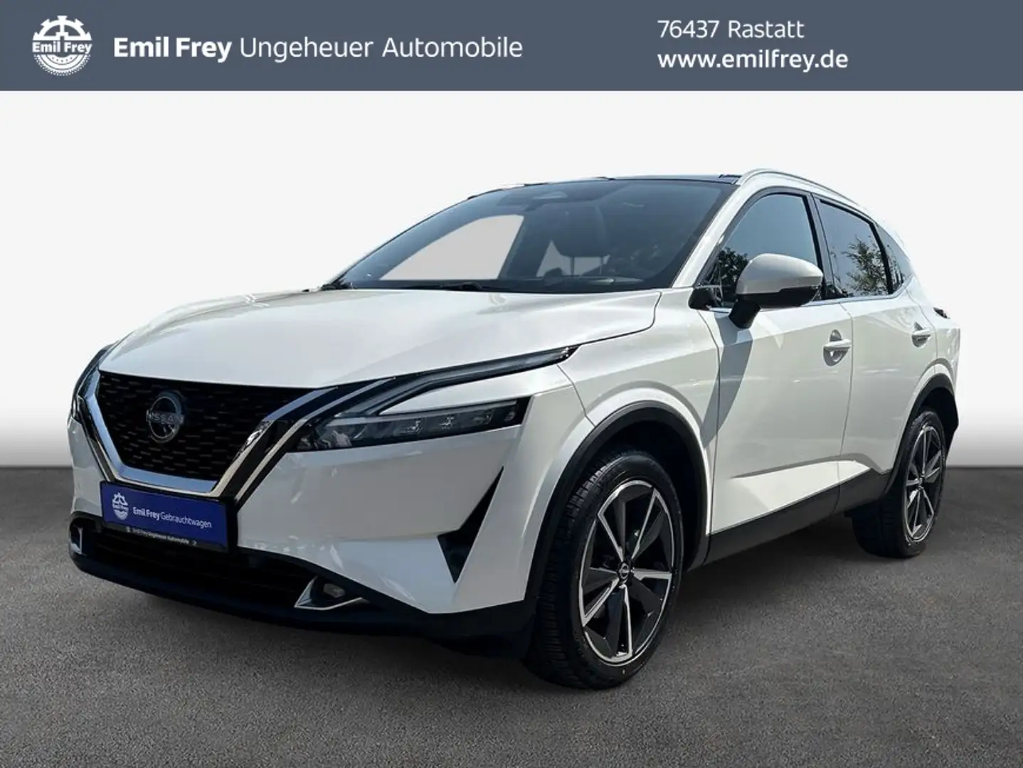 Nissan Qashqai 1.3 DIG-T MHEV Xtronic Tekna+ Weiß - 1