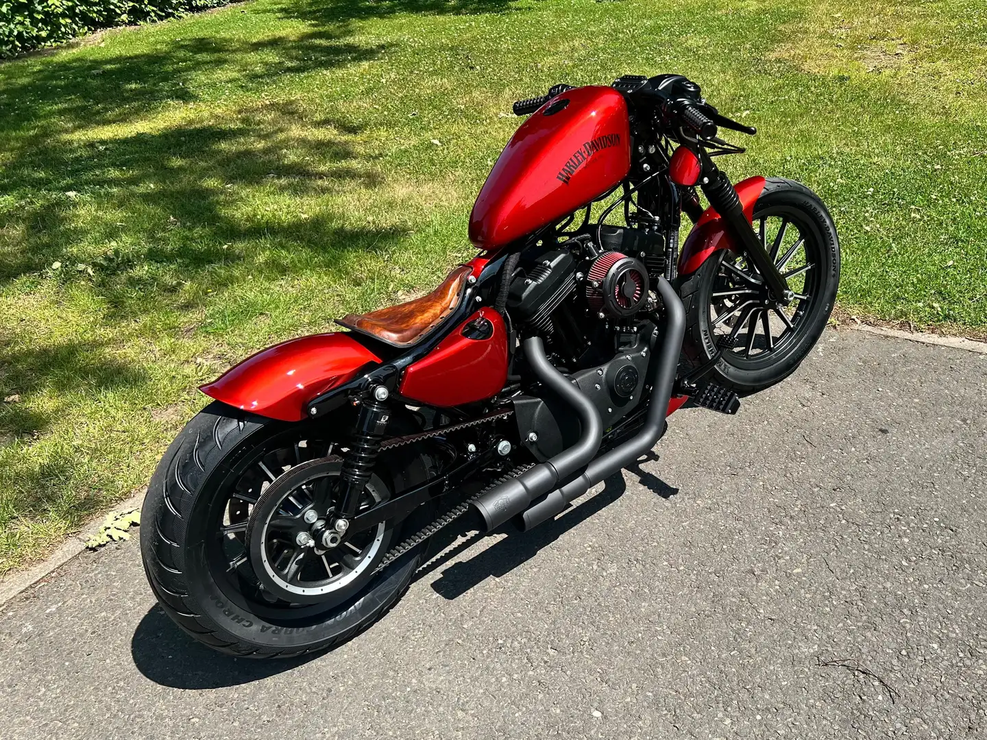 Harley-Davidson Sportster XL 883 Iron Bobber 883xl 2013 1200km Candy Orange Orange - 1