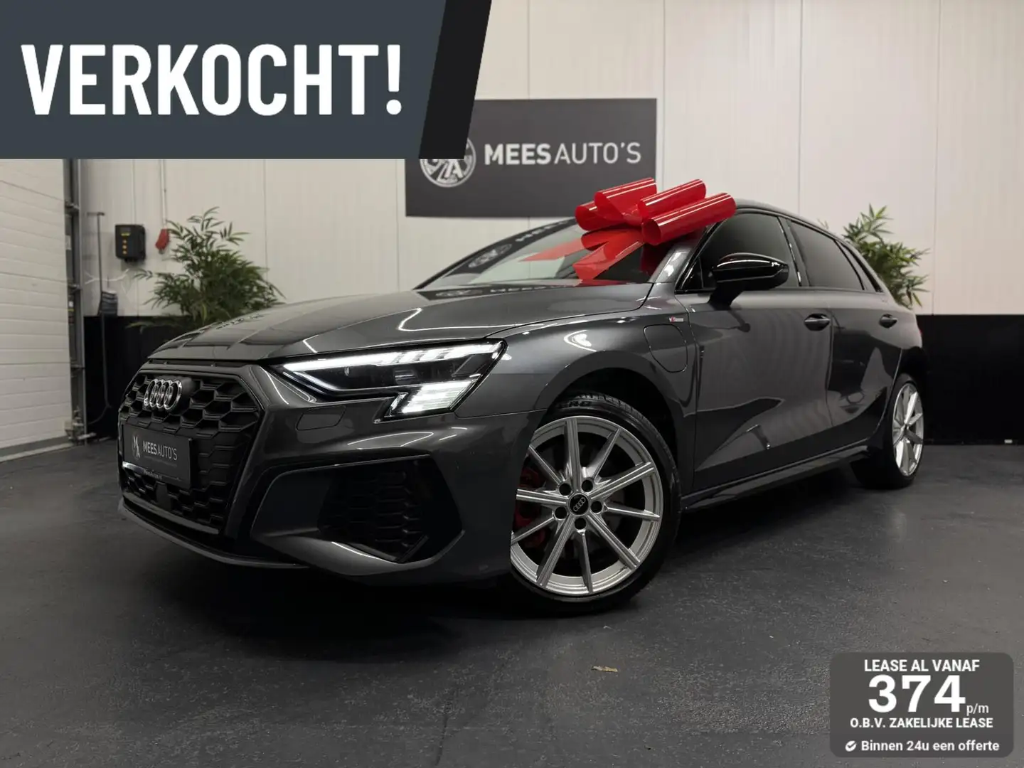 Audi A3 Sportback 45 TFSI e S edition Competition Grijs - 1
