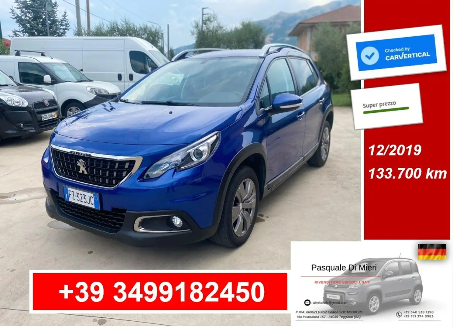 Peugeot 2008 2008 1.5 bluehdi Signature s Azul - 1