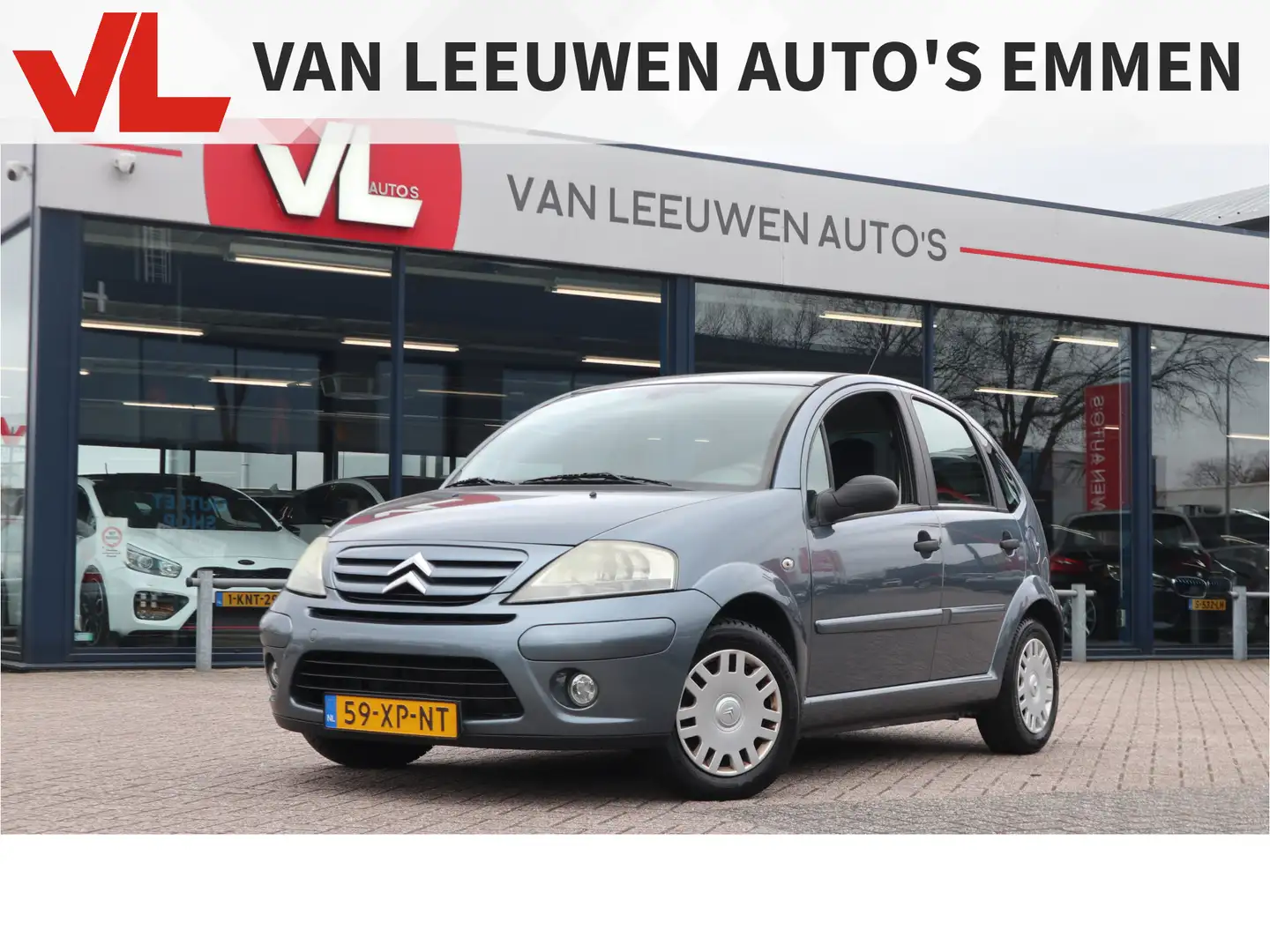 Citroen C3 1.4i Ambiance | Clima | Cruise | Radio CD Grijs - 1
